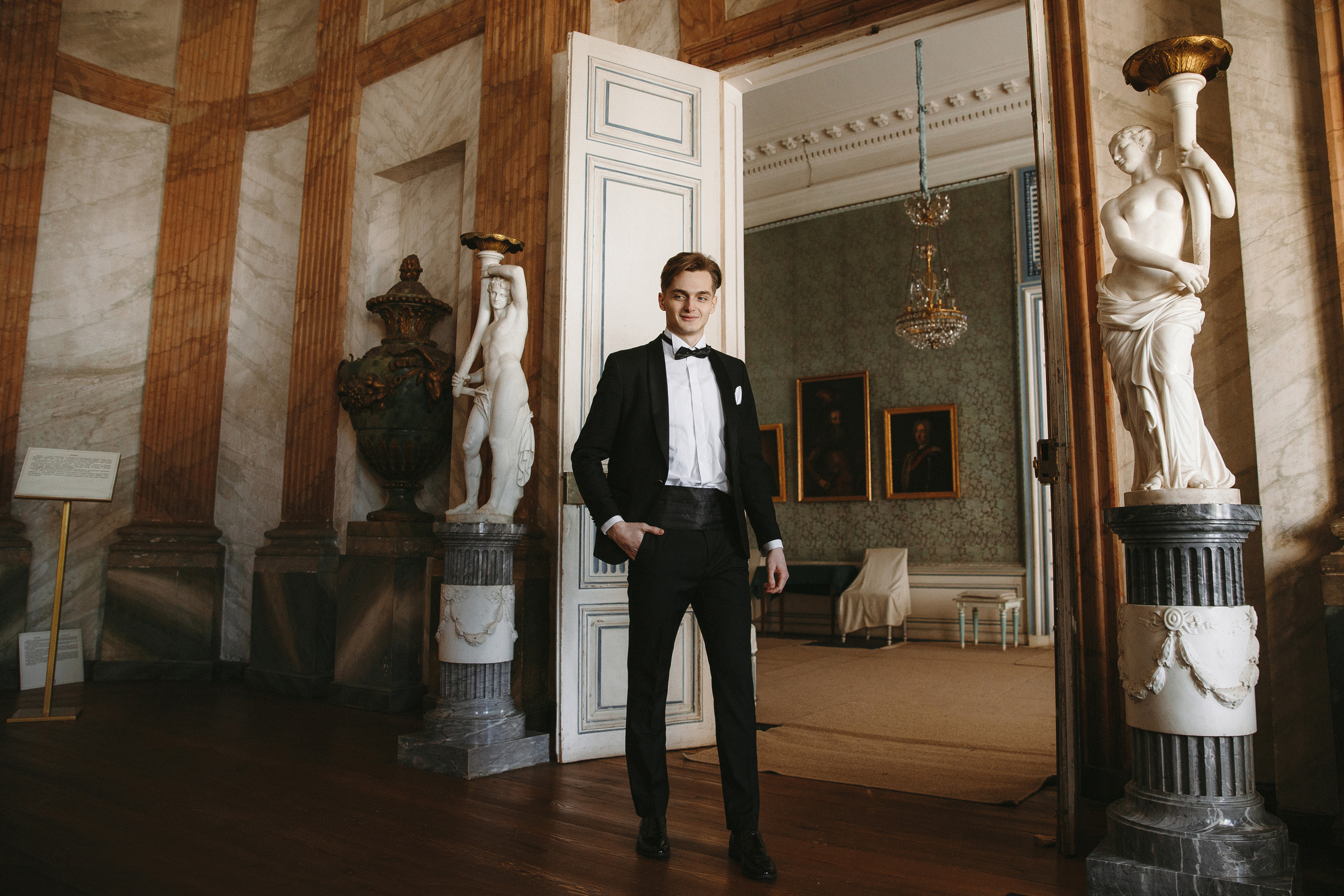 Свадебная фотосессия в Кусково, свадебный фотограф в Кусково