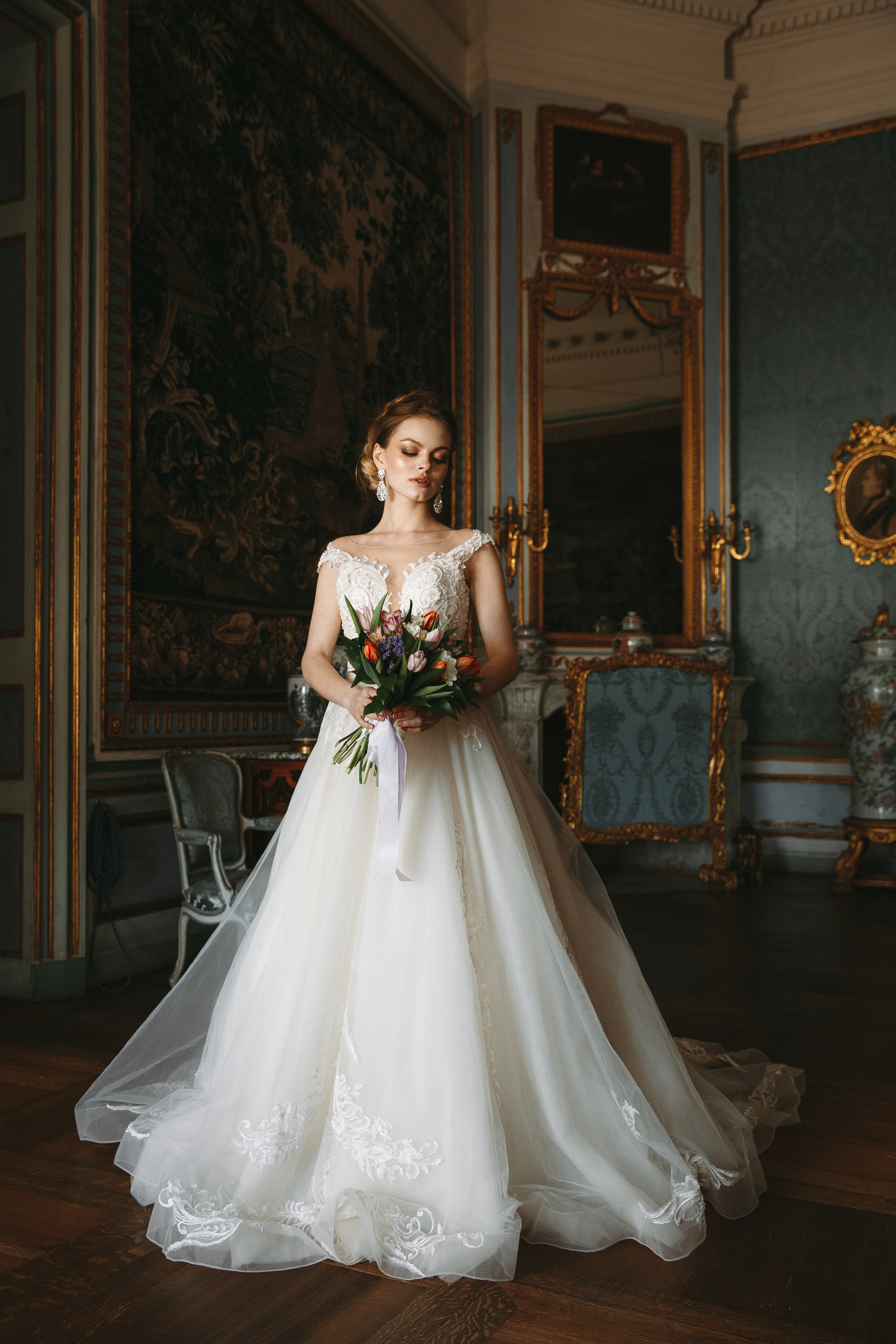 Свадебная фотосессия в Кусково, свадебный фотограф в Кусково