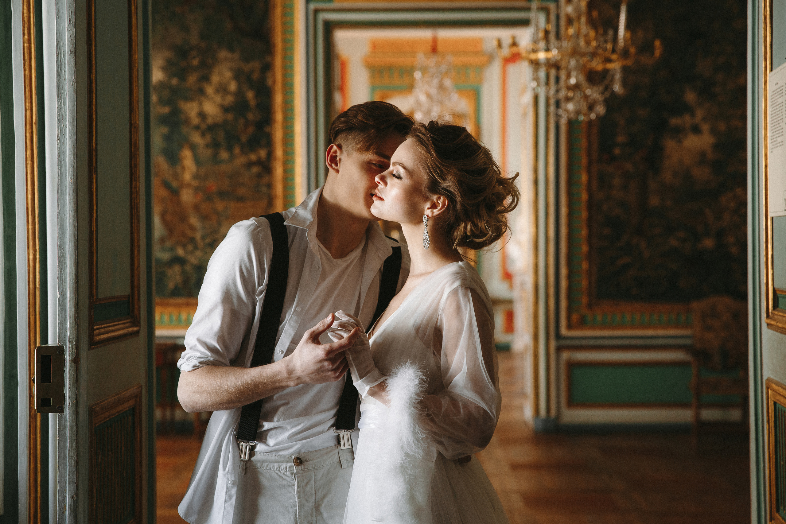 Свадебная фотосессия в Кусково, свадебный фотограф в Кусково