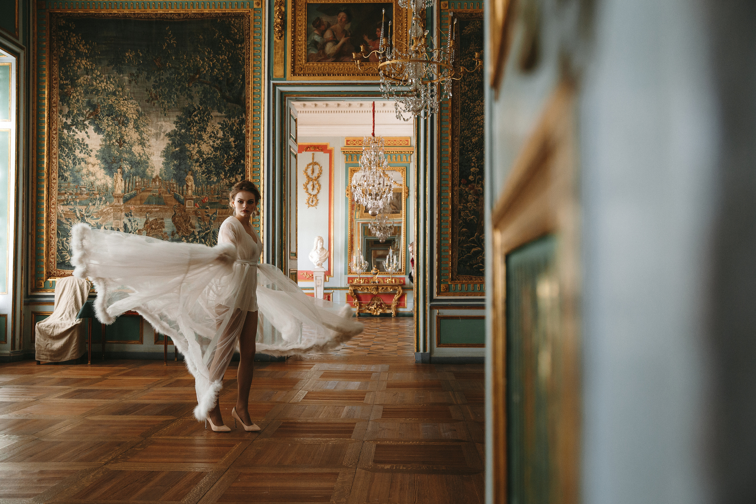 Свадебная фотосессия в Кусково, свадебный фотограф в Кусково