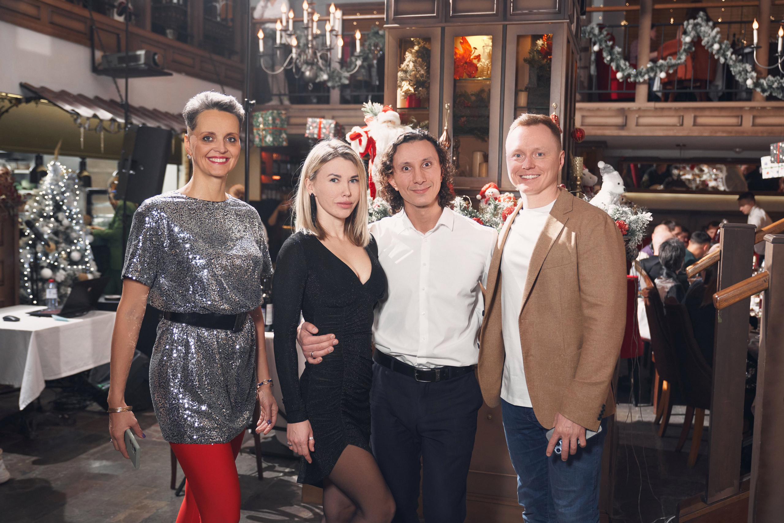 Новогодний корпоратив сети фитнесс клубов «Анатомия» — фотограф Опарин