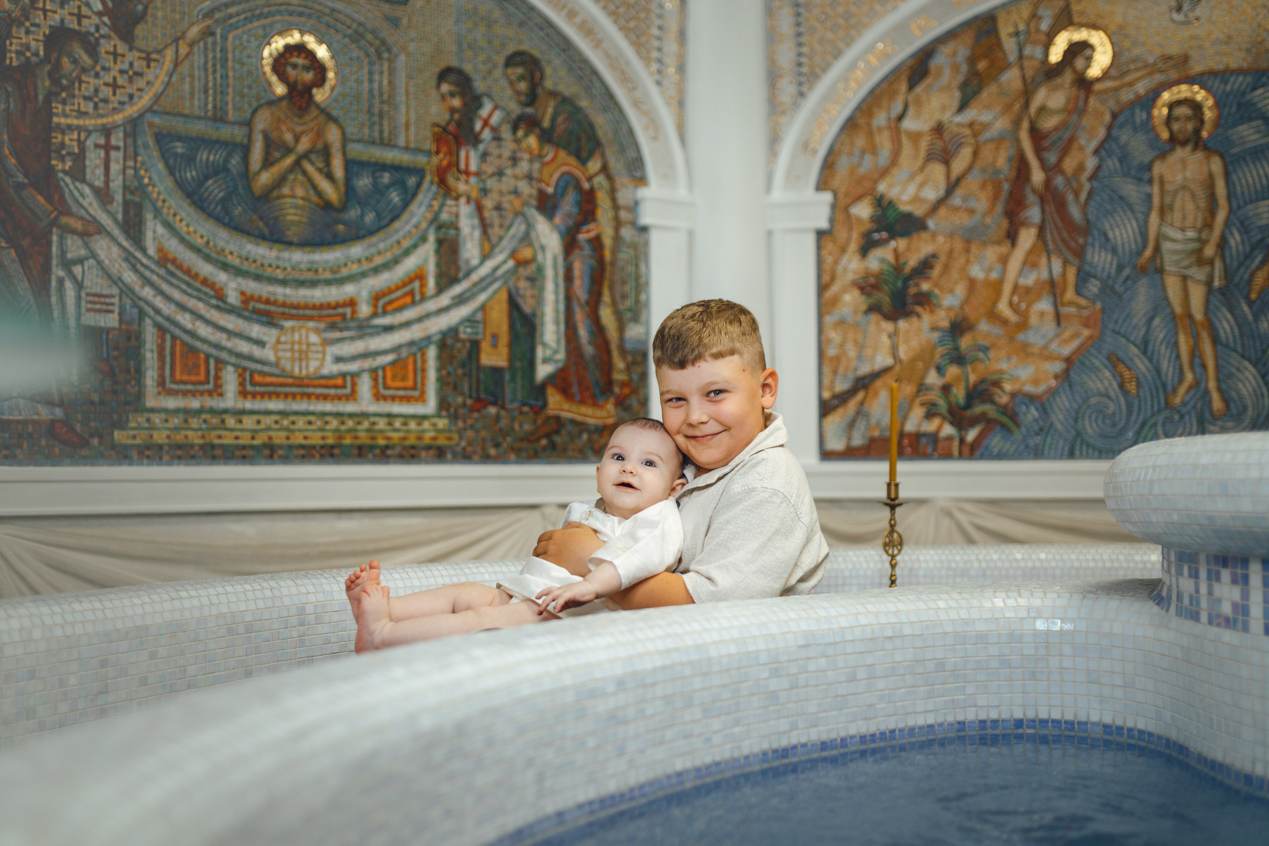 Таинство крещения Бэллы, 03.06.2024