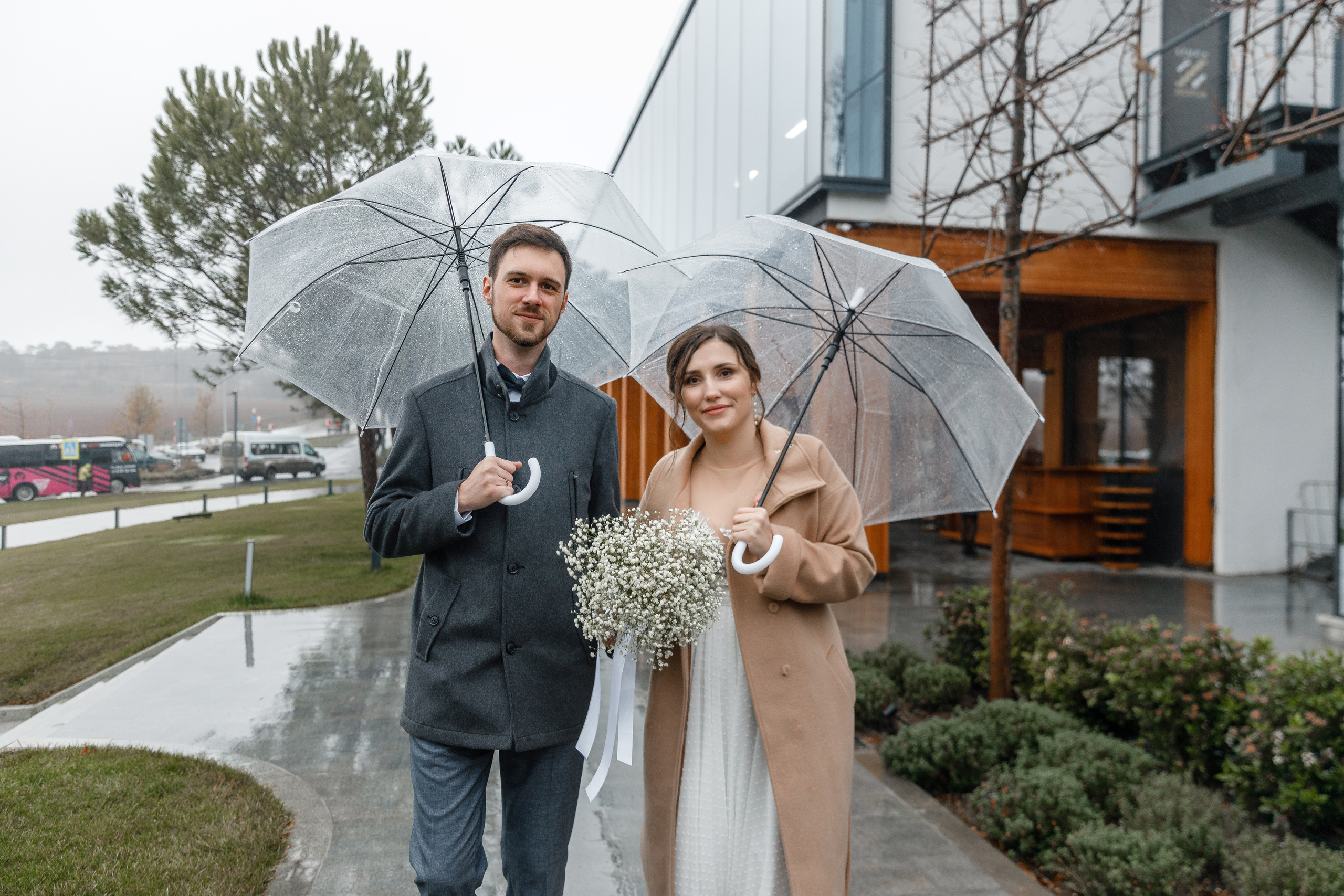 Свадьба в дождливый день. Анонс для Владлены и Никиты. Свадебный фотограф в Крыму и Севастополе Ольга Баскакова