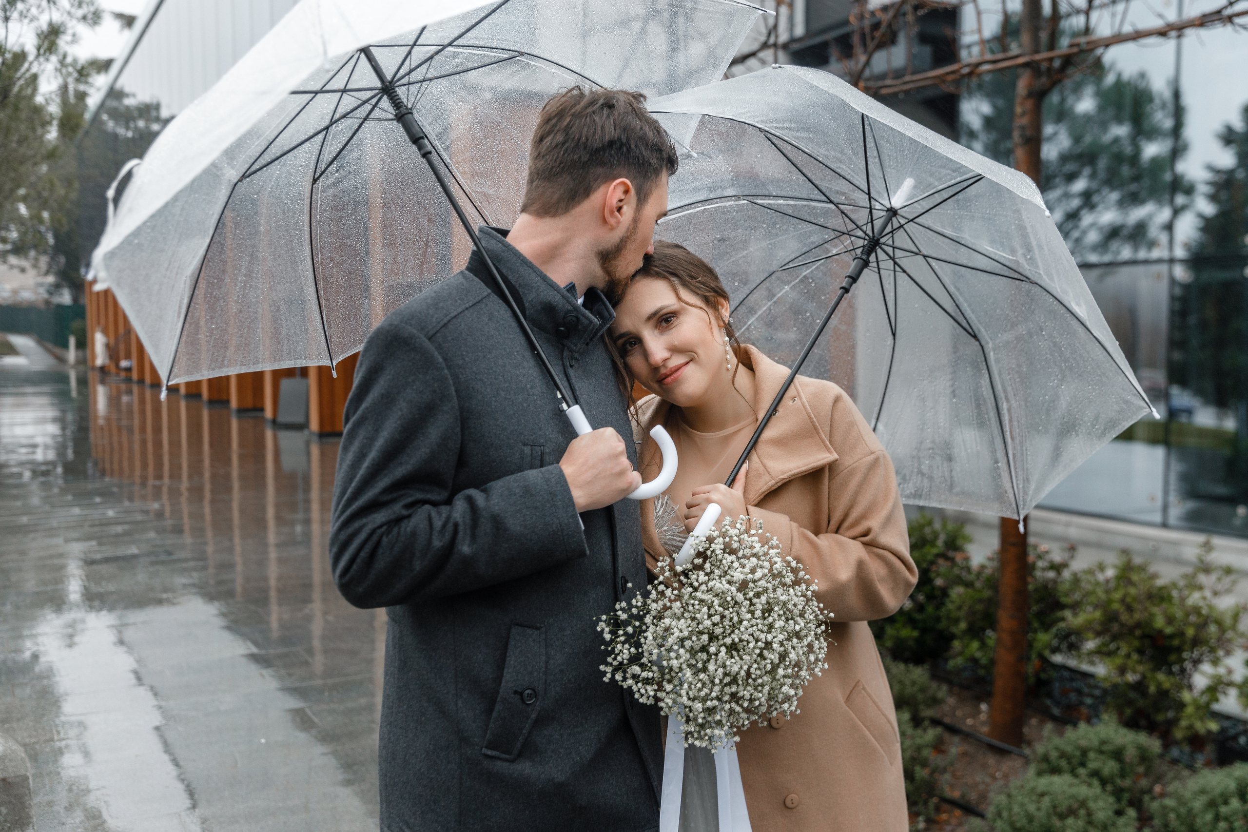 Свадьба в дождливый день. Анонс для Владлены и Никиты. Свадебный фотограф в Крыму и Севастополе Ольга Баскакова