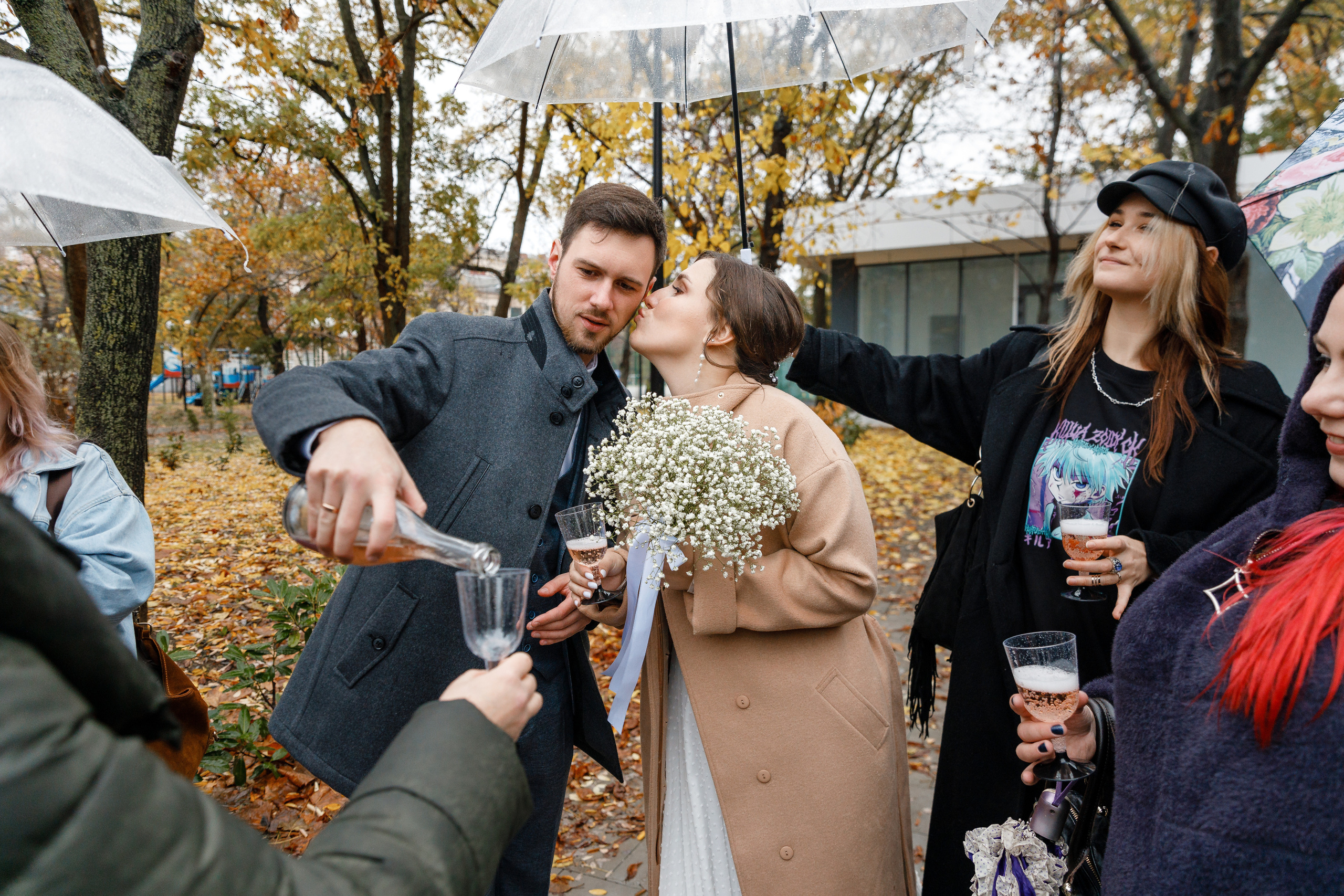 Свадьба в дождливый день. Анонс для Владлены и Никиты. Свадебный фотограф в Крыму и Севастополе Ольга Баскакова