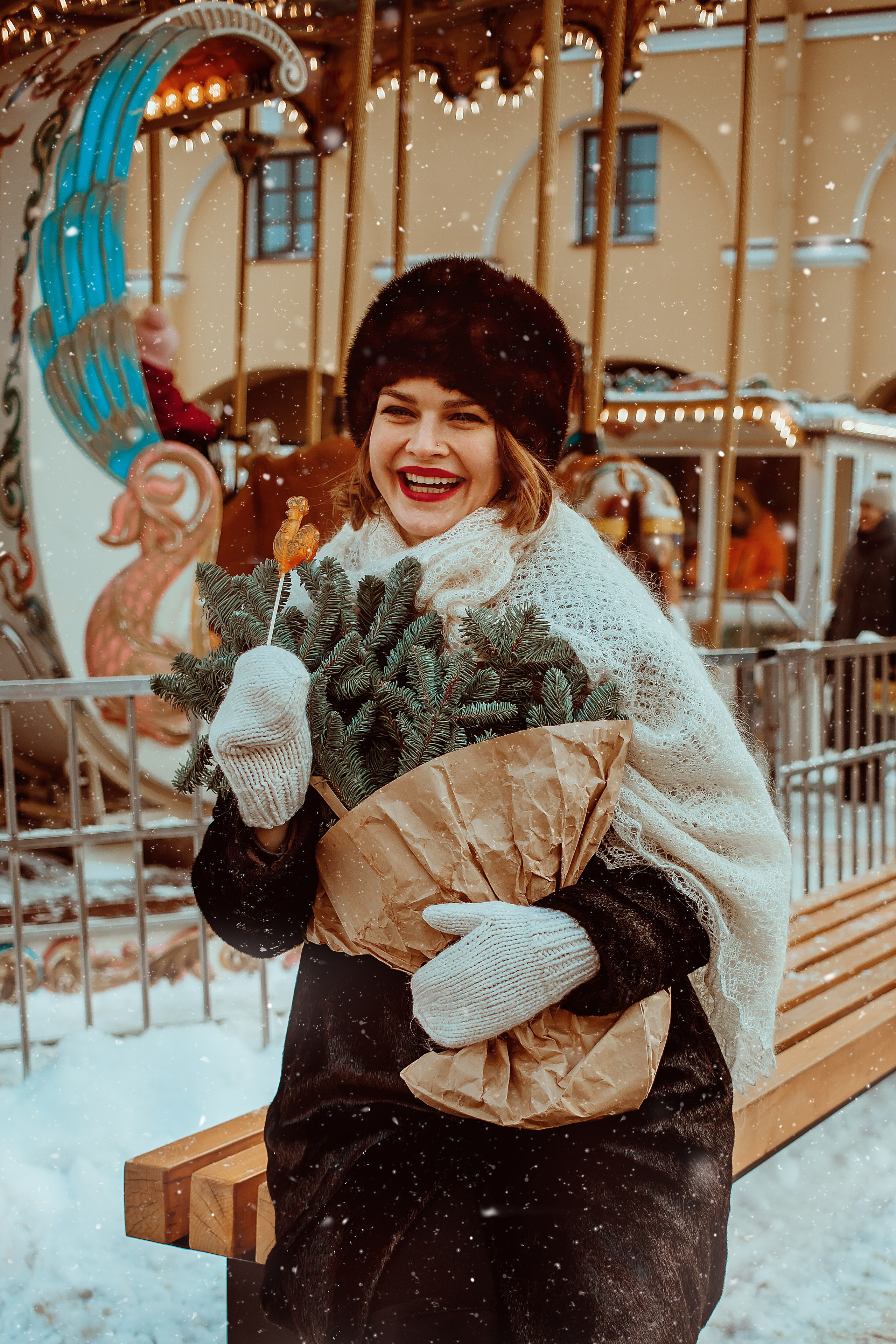 Новогодняя фотосессия Никольские ряды