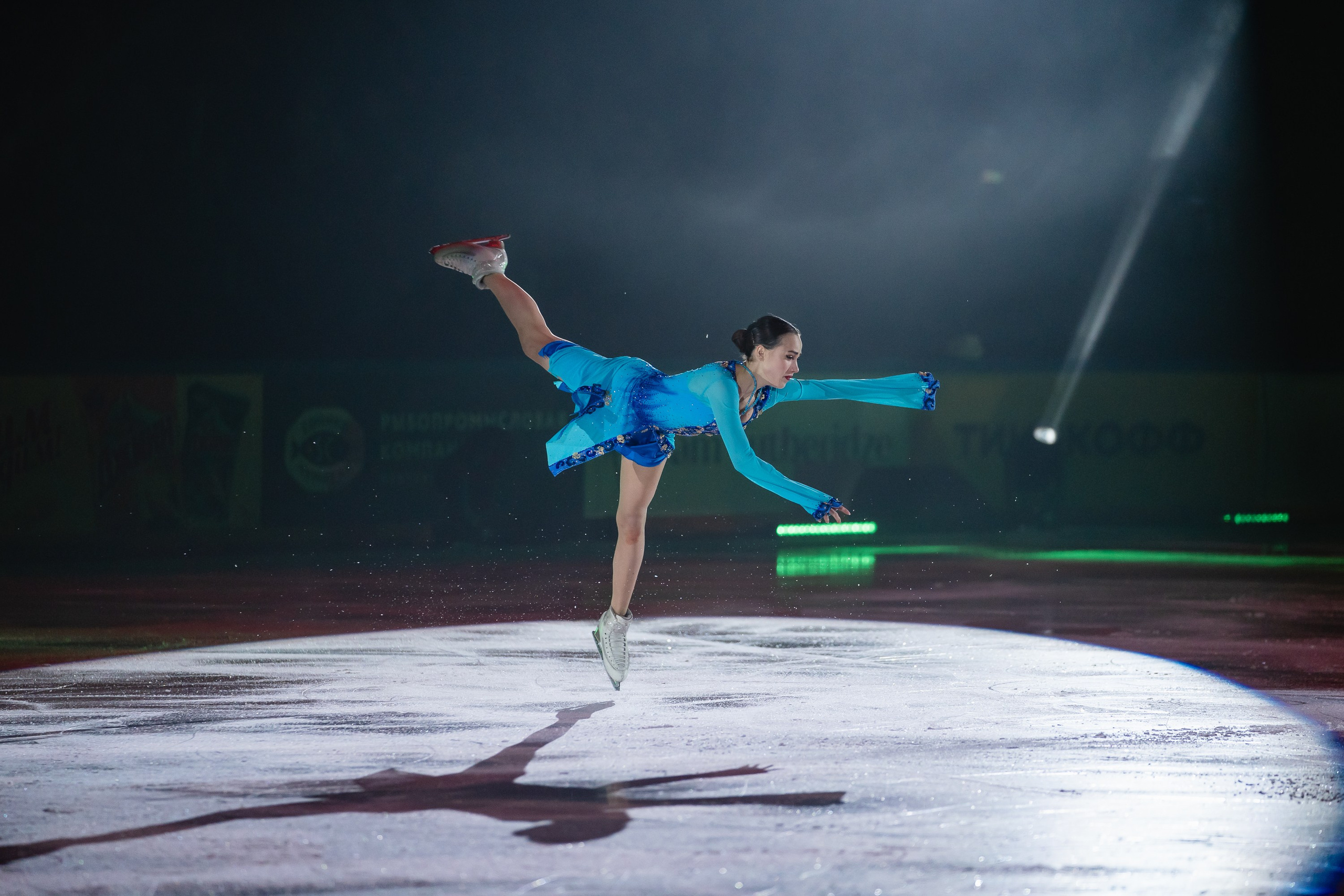Шоу «Чемпионы на льду» в Новосибирске. Воробьева Ксения — Спортивный и танцевальный фотограф Новосибирск