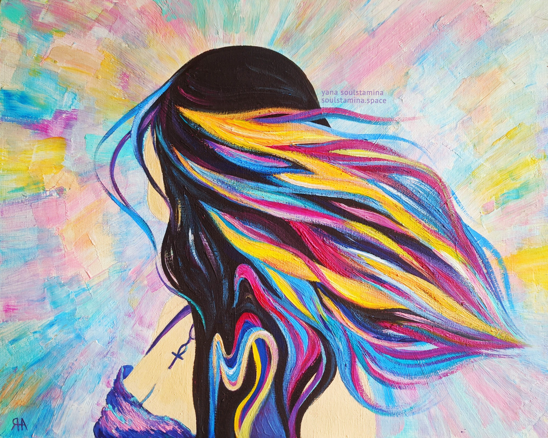 Автопортрет. Soulstamina ~ graphic designer & visual artist from St.Petersburg