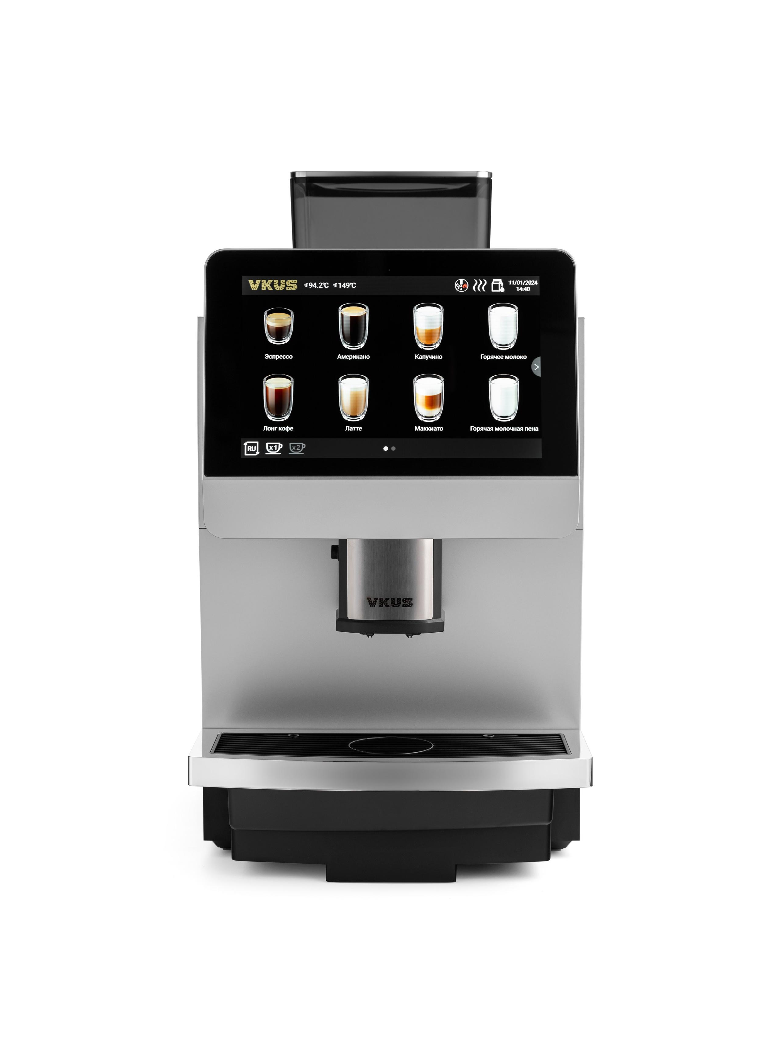 Предметная фото съёмка кофемашин для компании VKUS. Фуд фотограф и видеограф в Москве Крепких Сергей