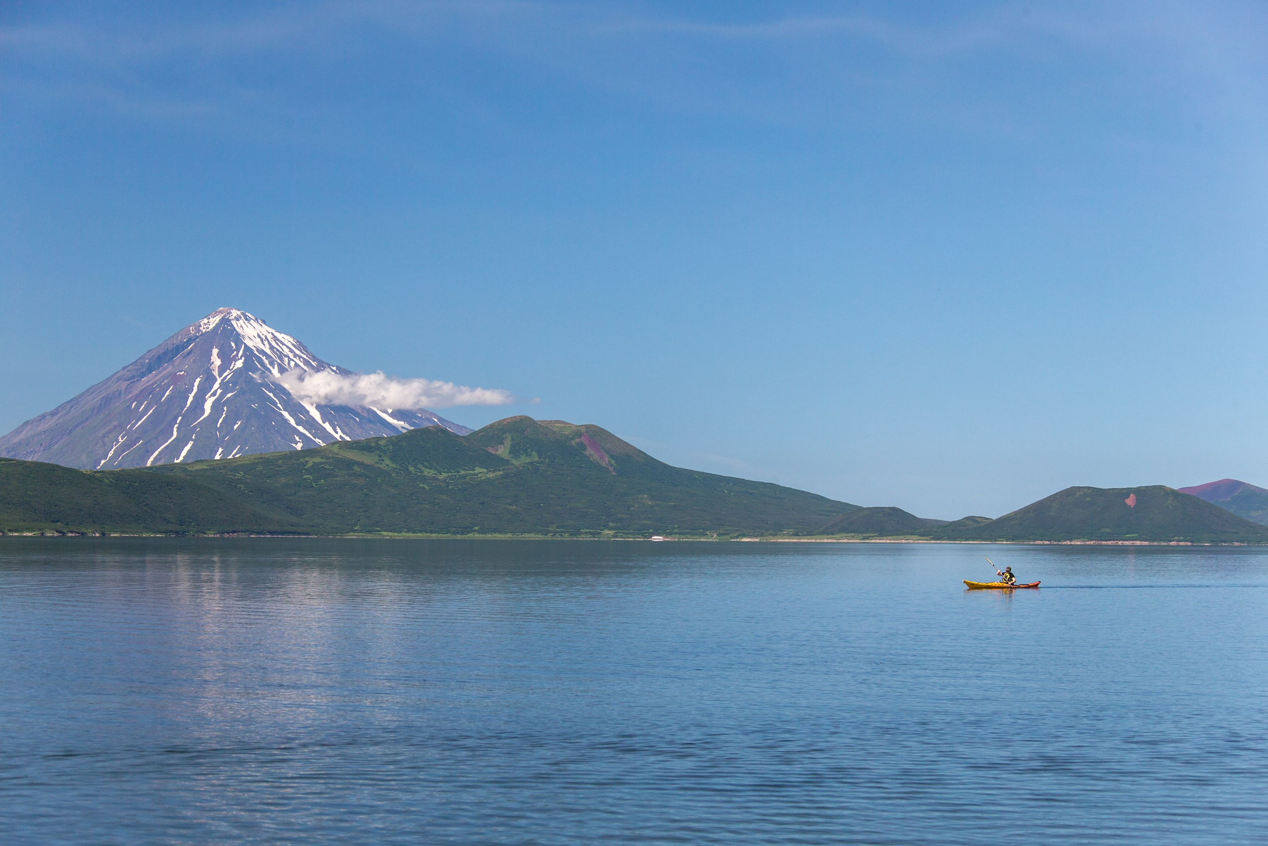 Озеро Толмачева. Время Камчатки: чтобы найти свой путь, нужно скорость умножить на время