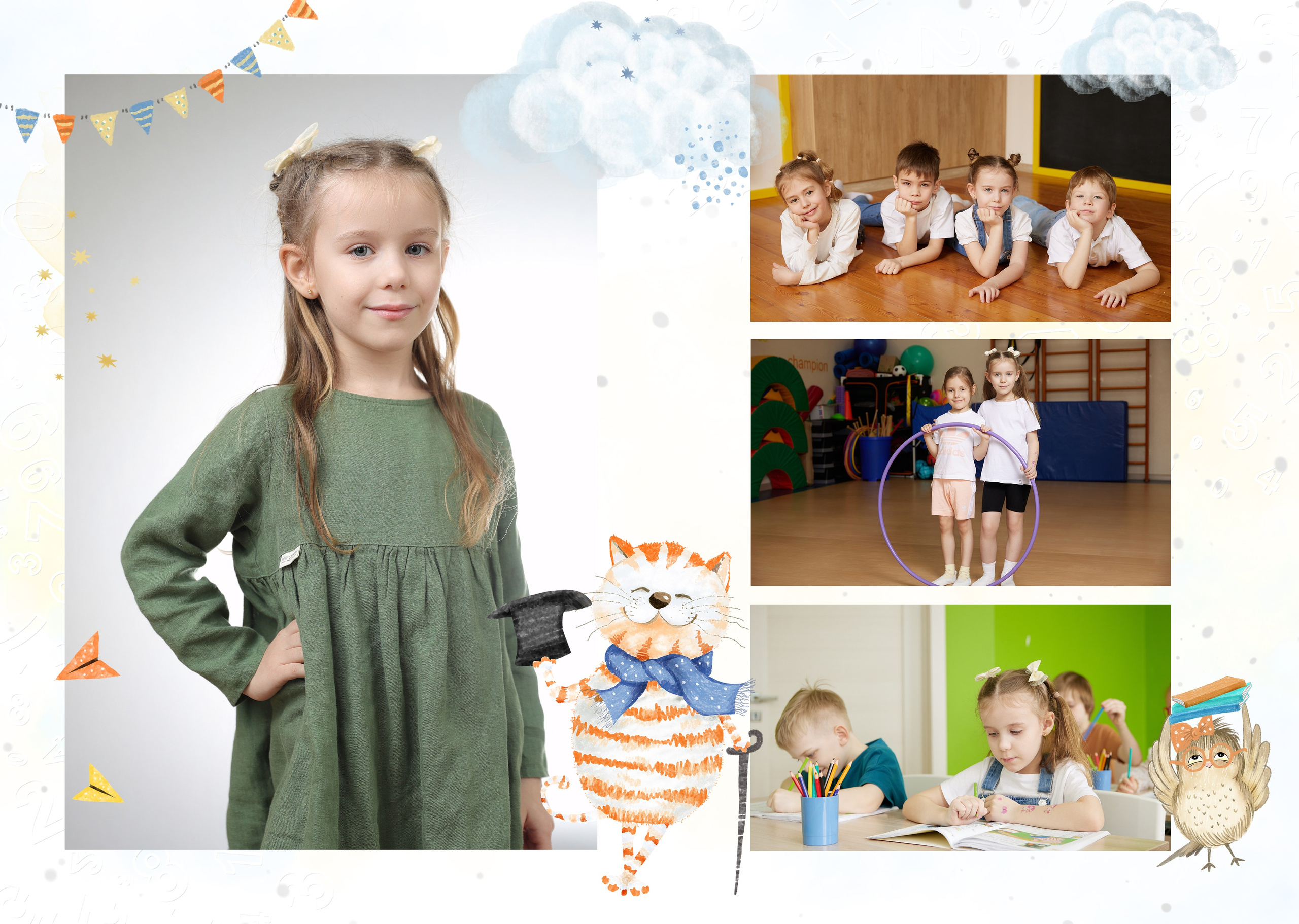 Выпускные альбомы для детского сада. Выпускные альбомы в Томске. Фотограф Сергей Стёпин