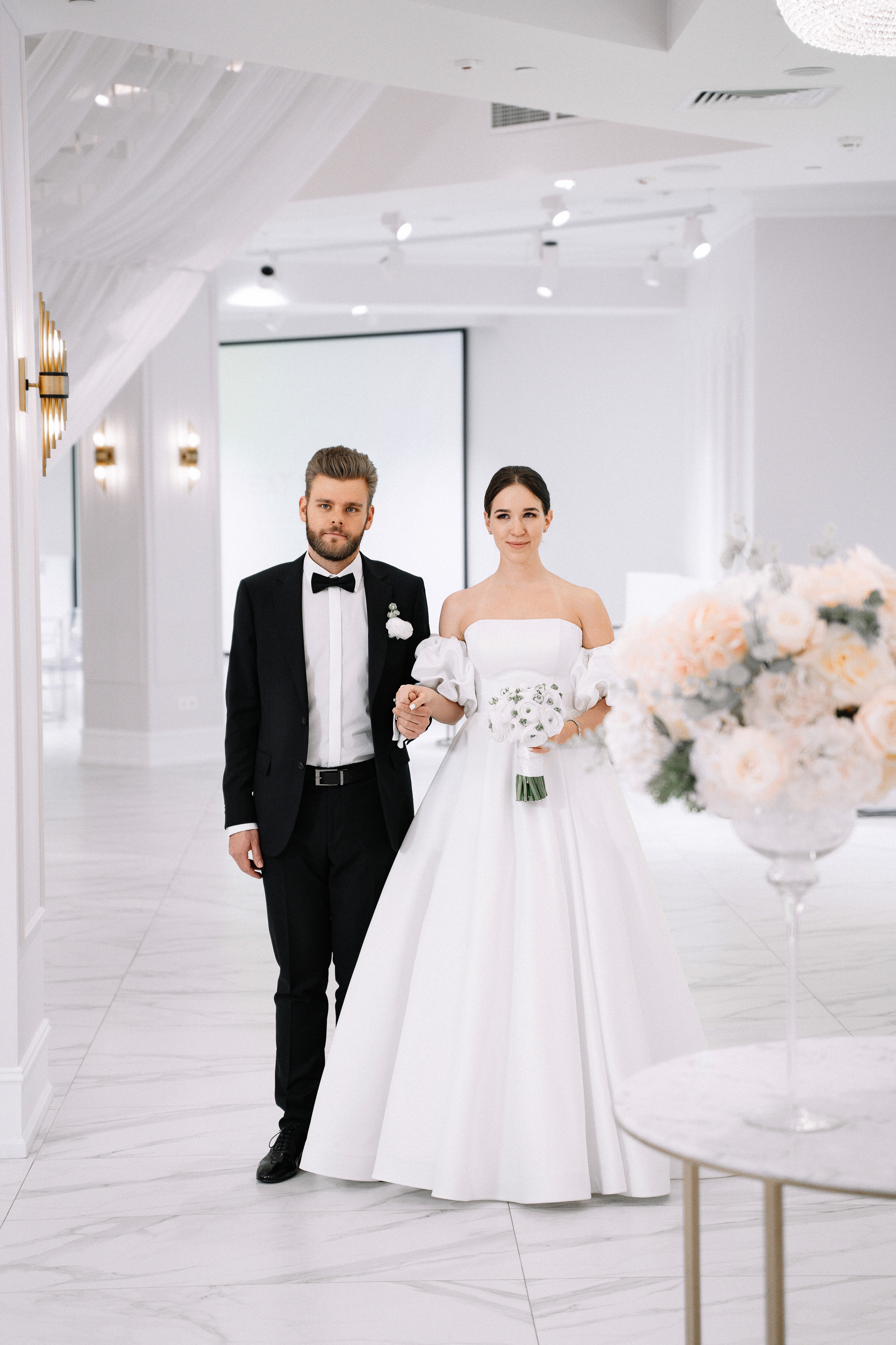 Свадебный фотограф на регистрации брака в The Great Hall Yakimanka