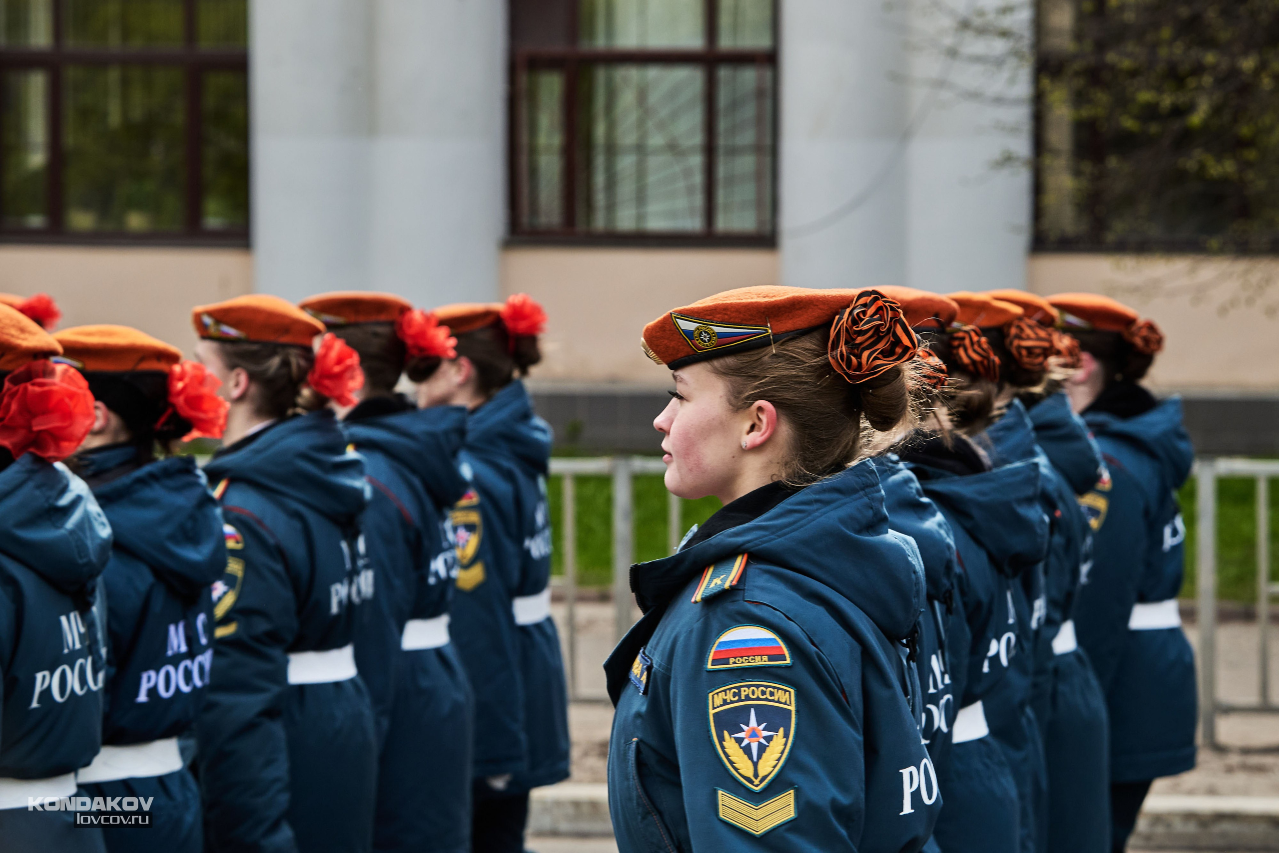 Парад в честь празднования День Победы 9 мая 2024 года в городе Иваново