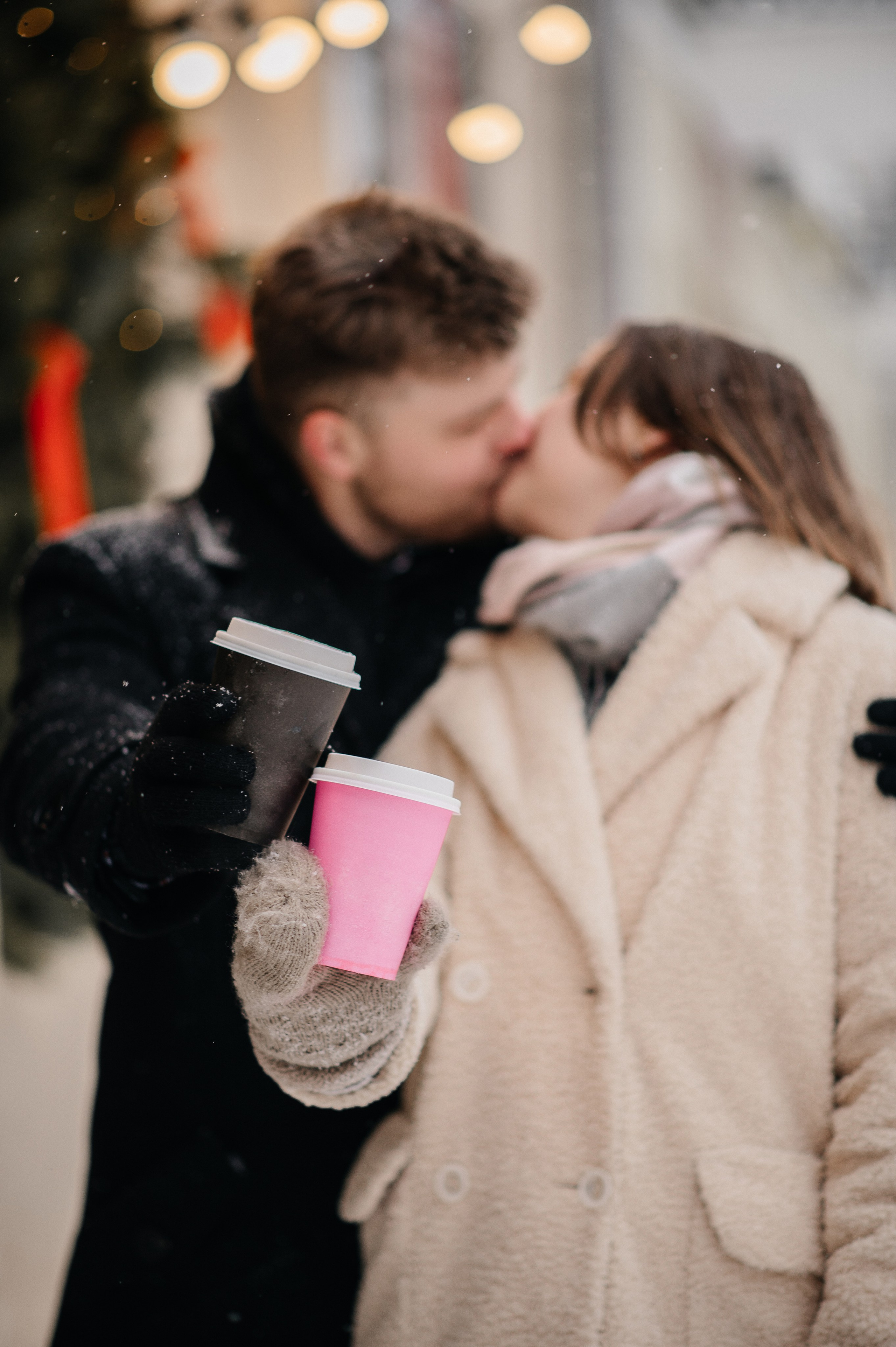 Зимняя фотосессия для Влада и Алены. Катя Курлович — семейный фотограф в Бобруйске и Минске