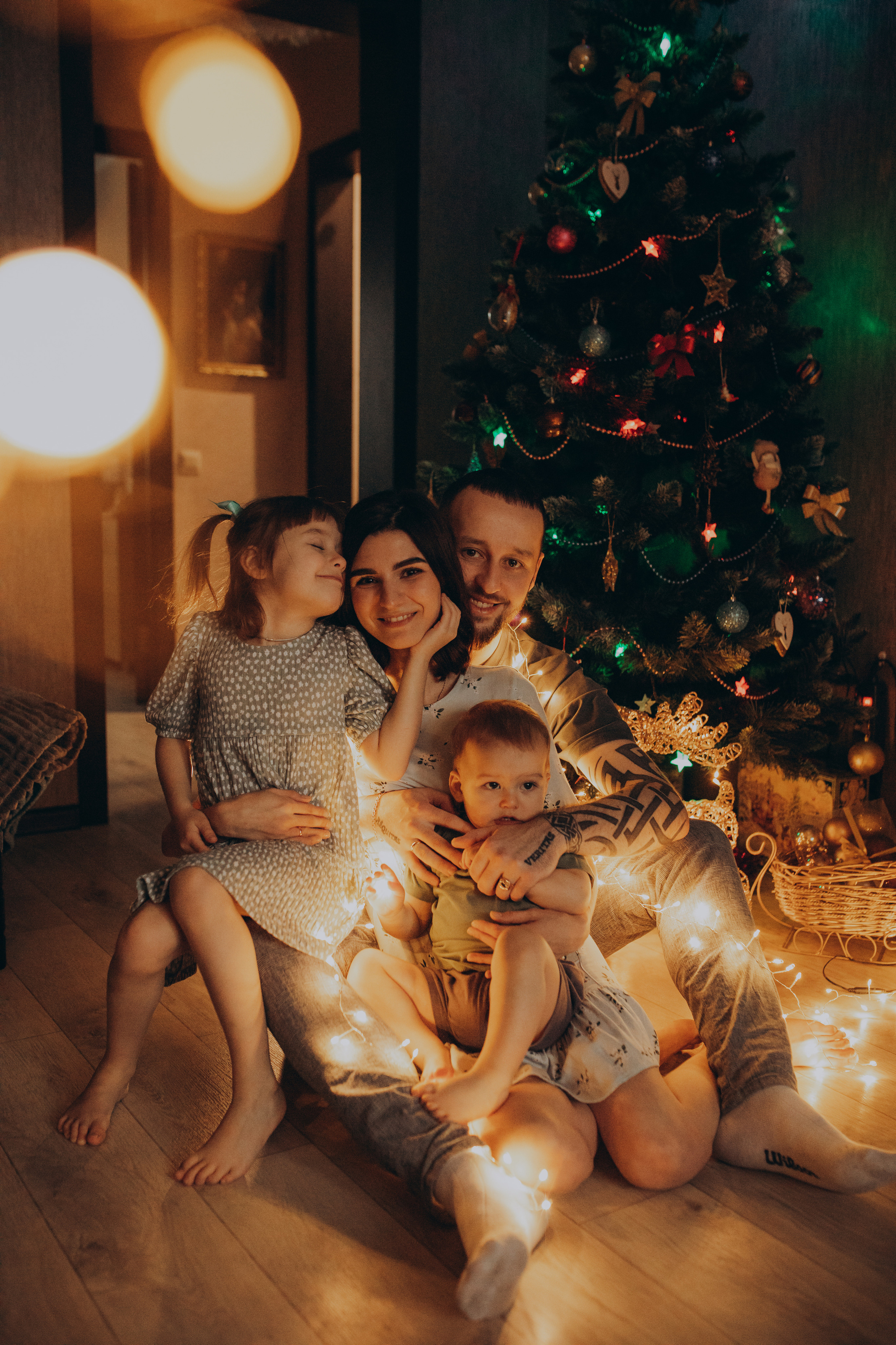 Новогодняя история. Фотограф новорожденных, детей и беременности г. Волгодонск Дарья Илькова