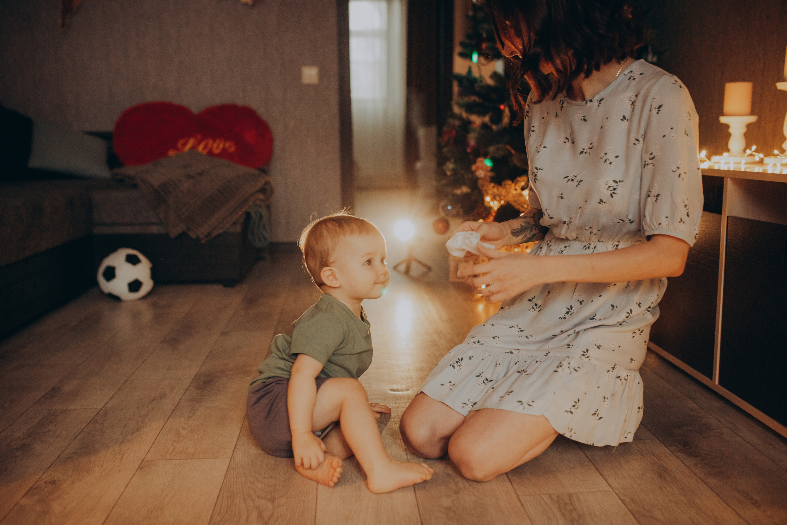 Новогодняя история. Фотограф новорожденных, детей и беременности г. Волгодонск Дарья Илькова