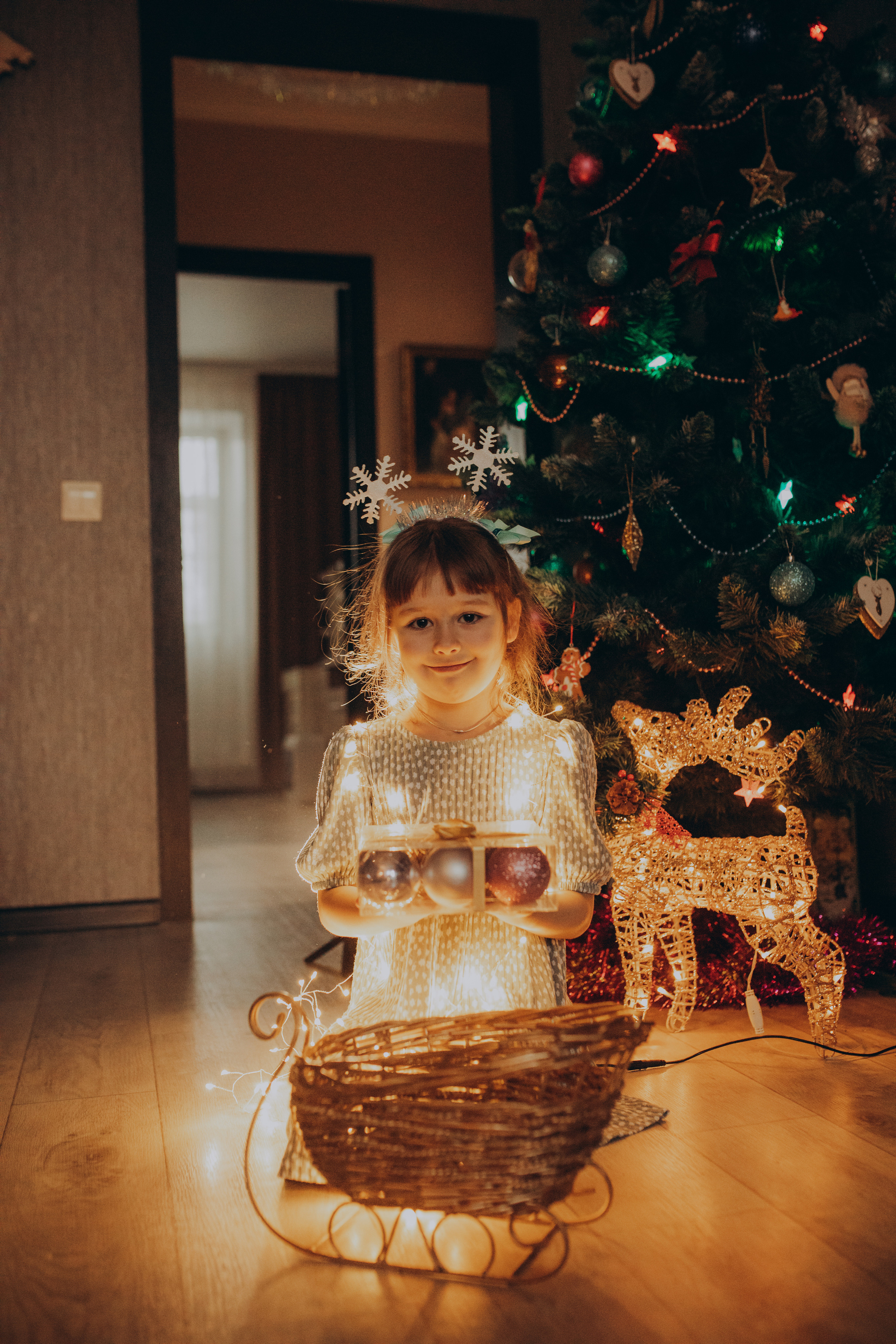 Новогодняя история. Фотограф новорожденных, детей и беременности г. Волгодонск Дарья Илькова