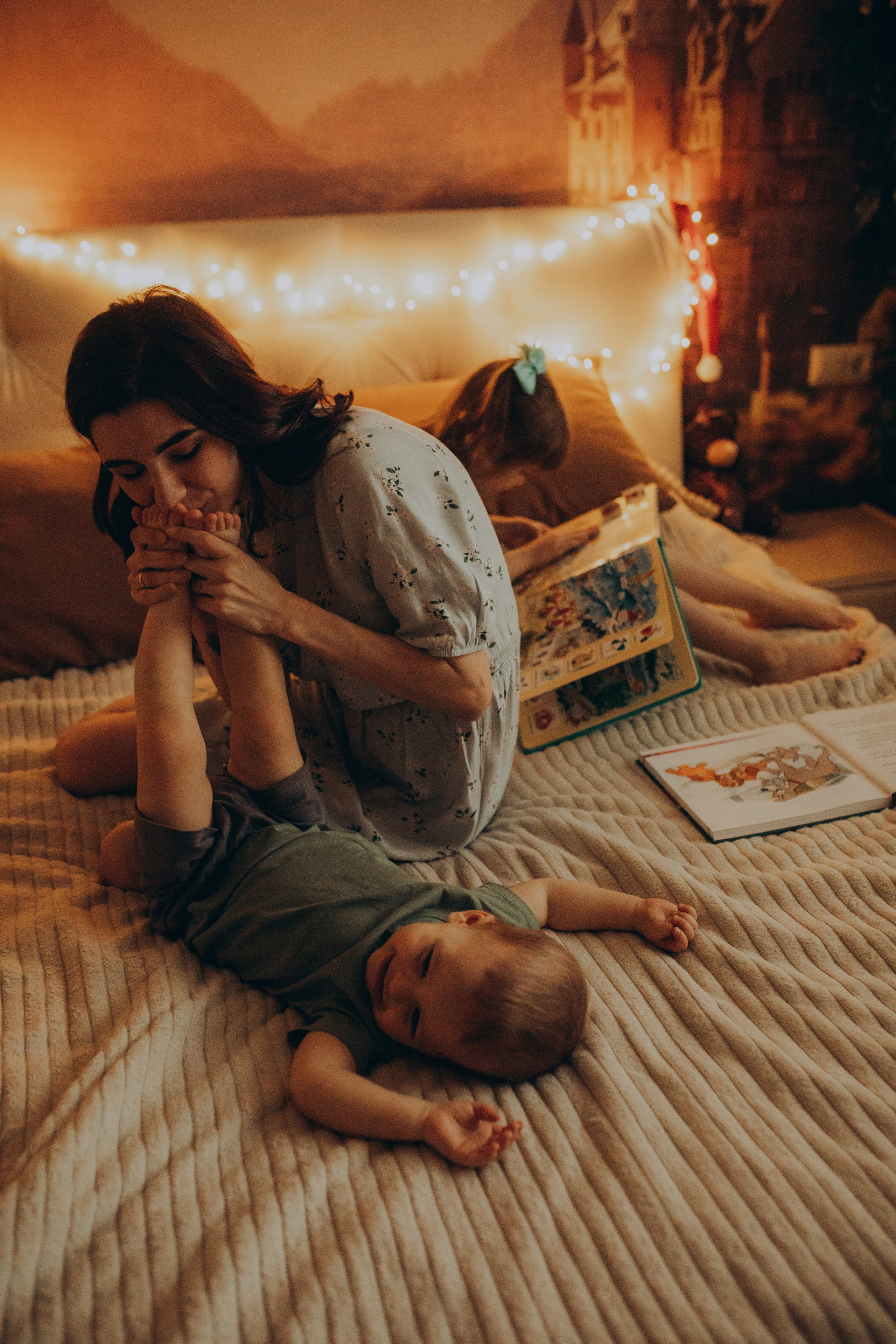 Новогодняя история. Фотограф новорожденных, детей и беременности г. Волгодонск Дарья Илькова