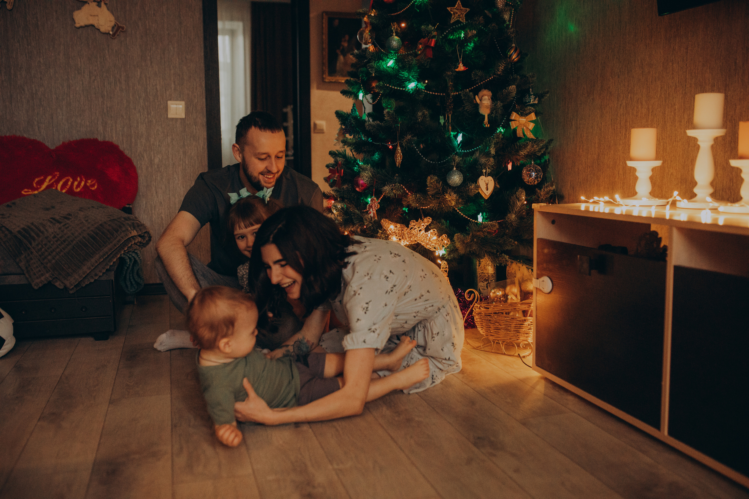 Новогодняя история. Фотограф новорожденных, детей и беременности г. Волгодонск Дарья Илькова