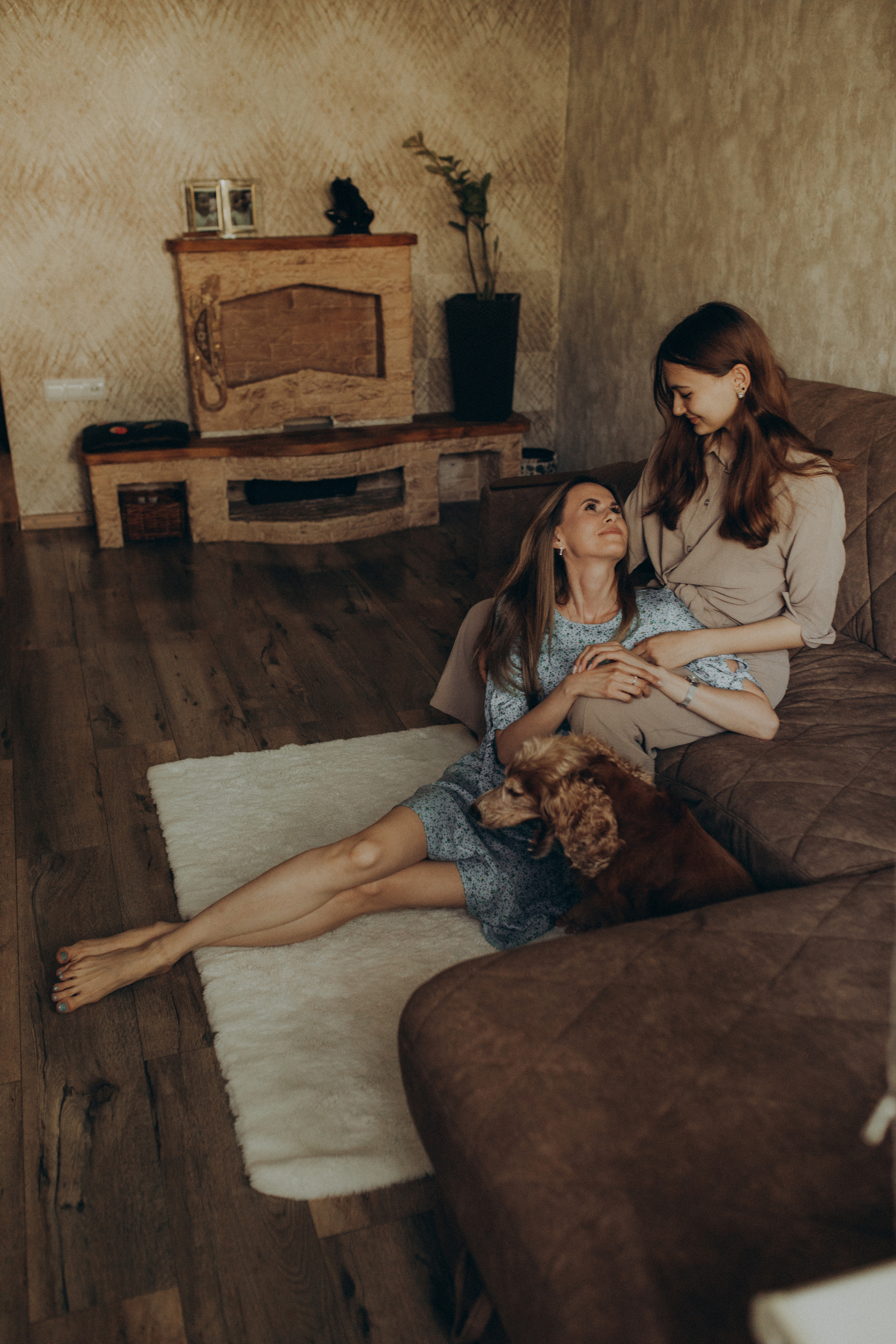 Домашняя съемка Аня и Кира. Фотограф новорожденных, детей и беременности г. Волгодонск Дарья Илькова