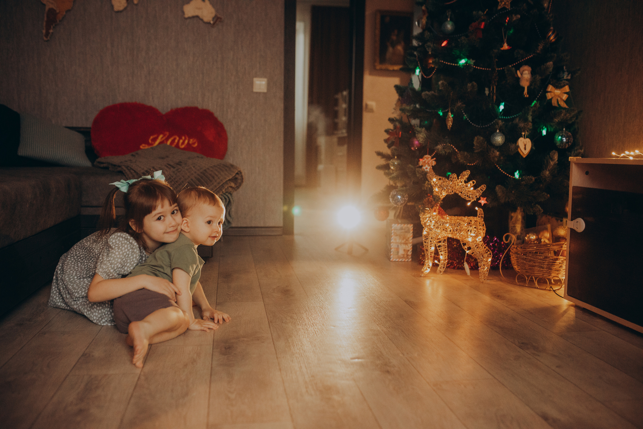 Новогодняя история. Фотограф новорожденных, детей и беременности г. Волгодонск Дарья Илькова