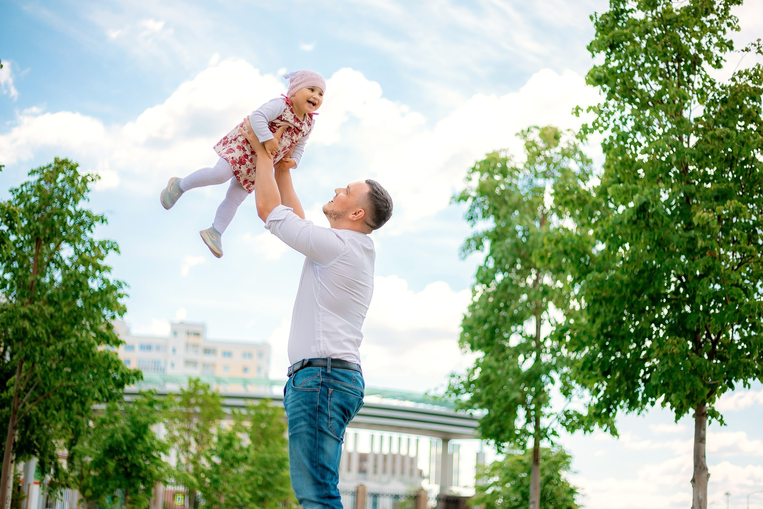 семейная фотосессия на улице Балтым
