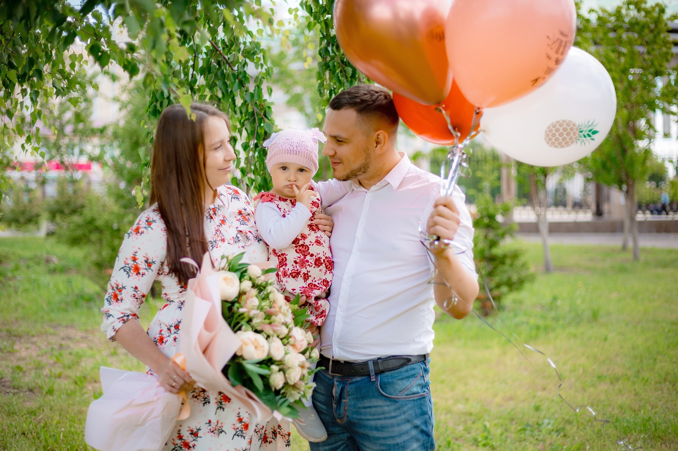семейная фотосессия на природе