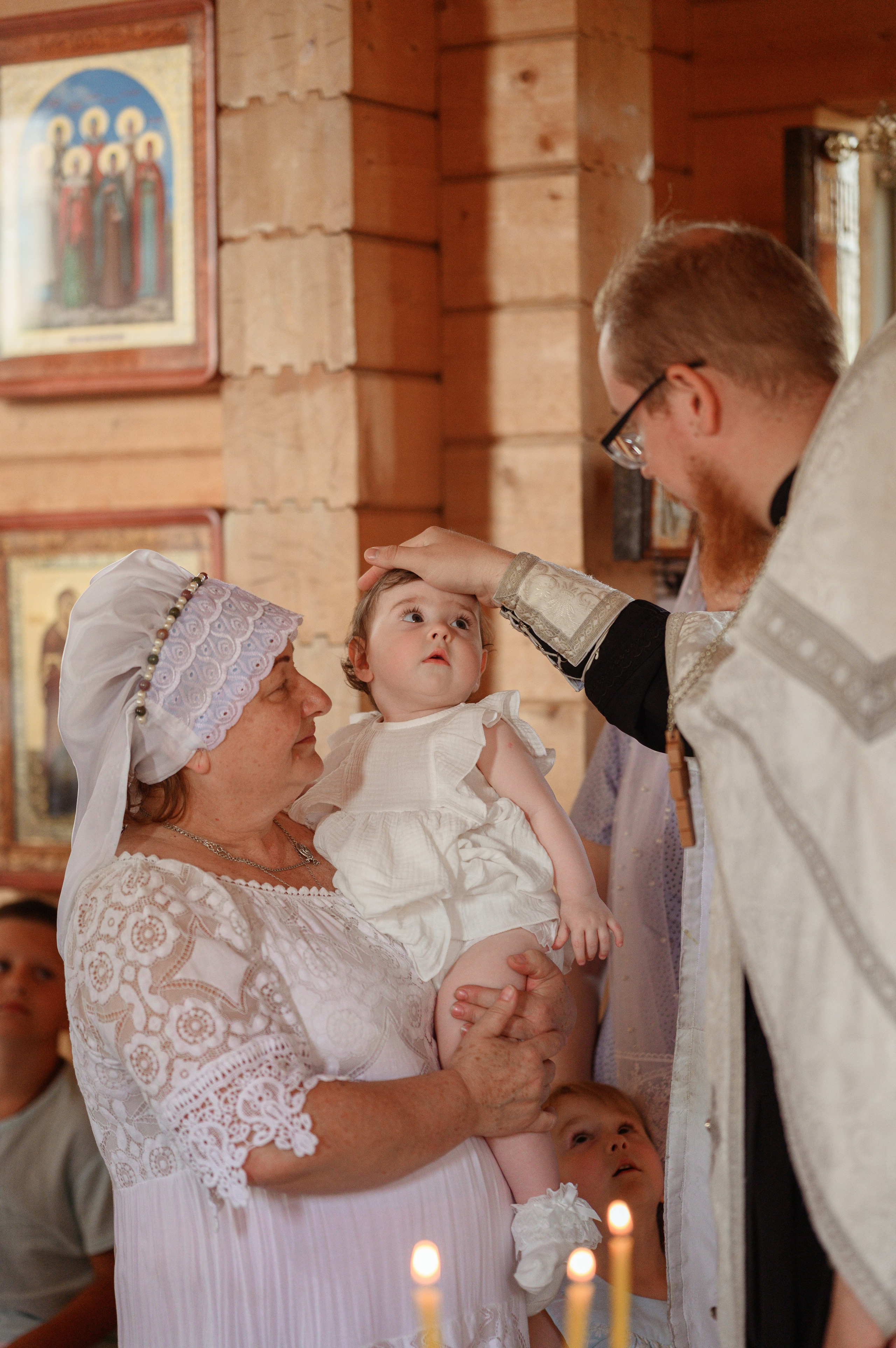 Крещение Мирочки и Дамирчика. Детский и семейный фотограф Ирина Гладких
