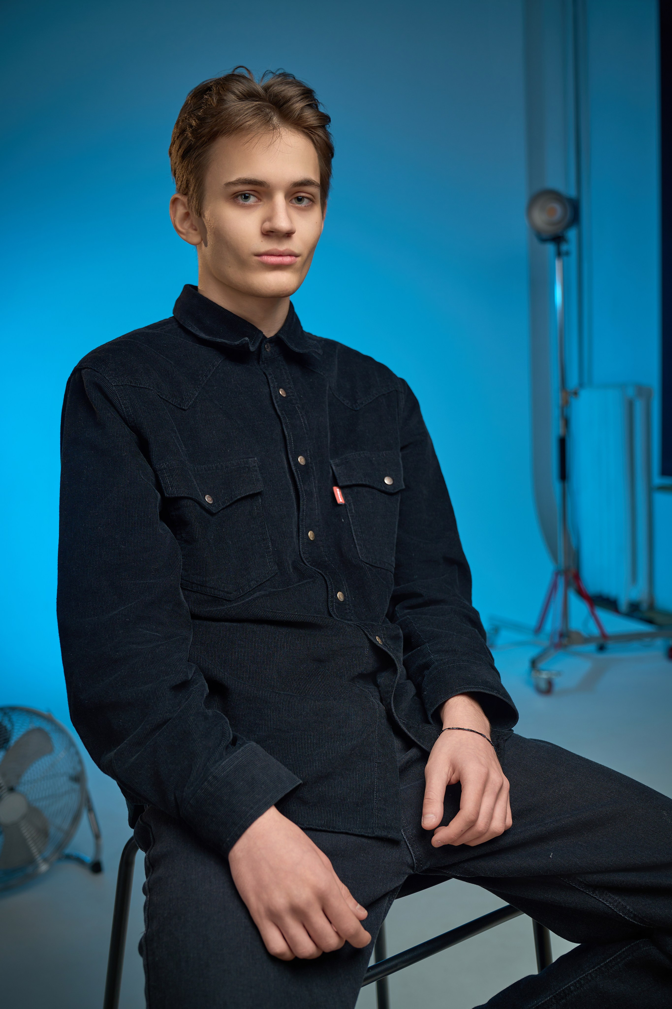 Примеры портретных фотографий снятые в фотостудии