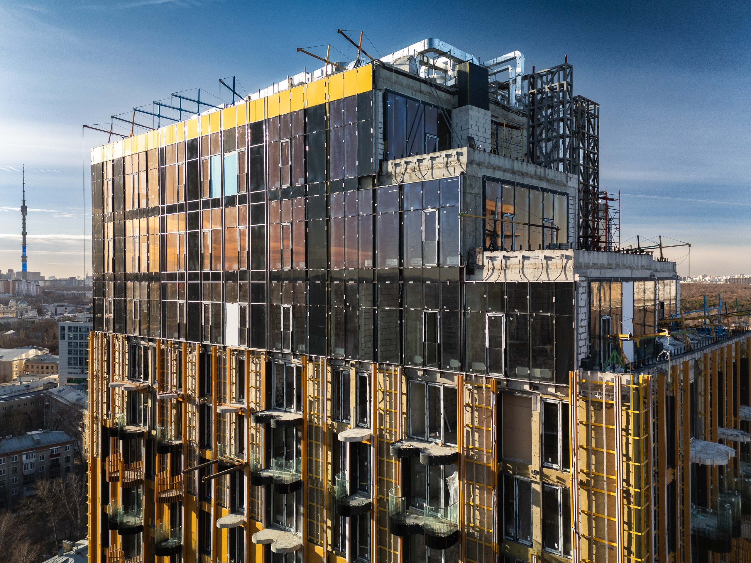 Архитектура и недвижимость. Ход строительства. Съемка с дрона. Профессиональное решение для частных лиц и бизнеса