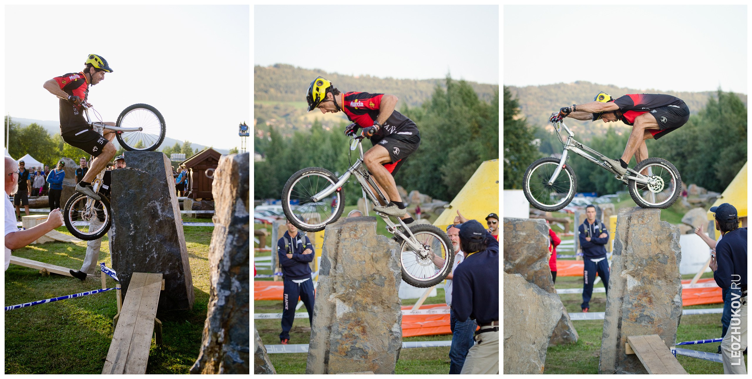UCI Trials World Championships 2014. Sports photographer Leonid Zhukov