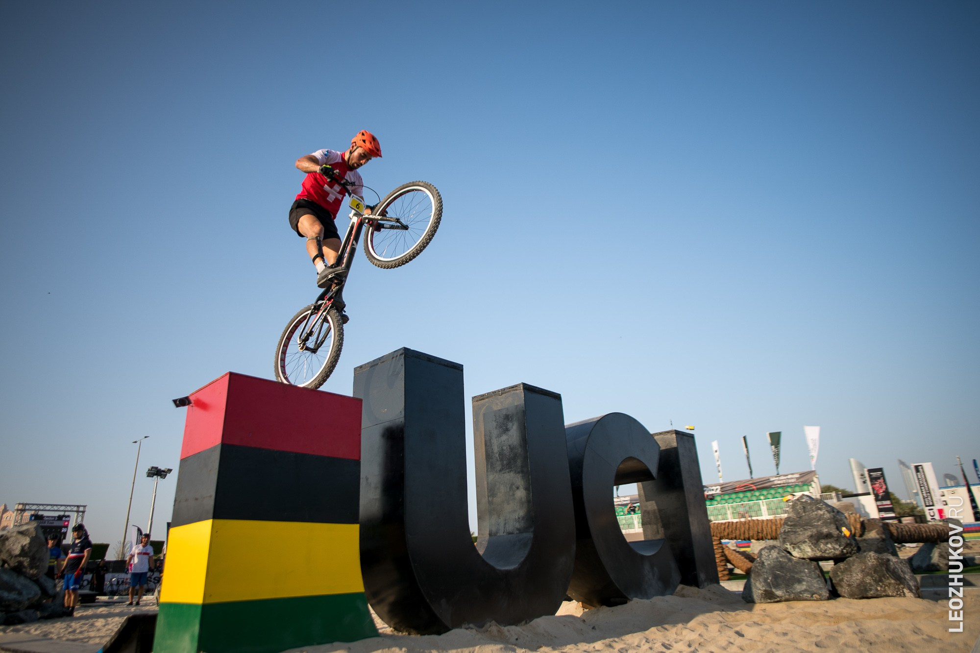 UCI Trials World Championships 2022. Sports photographer Leonid Zhukov