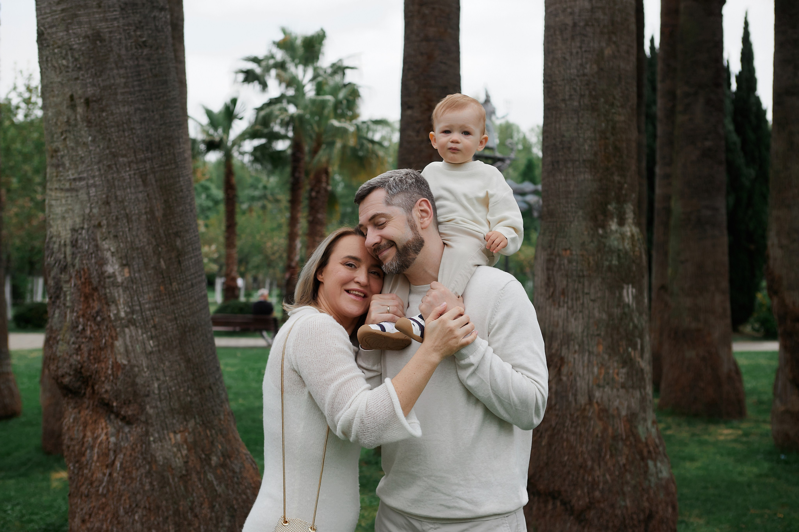 Фотосессия красивой семьи Кангун. Свадебный и семейный фотограф в Сочи-Красной поляне Ларионова Анна