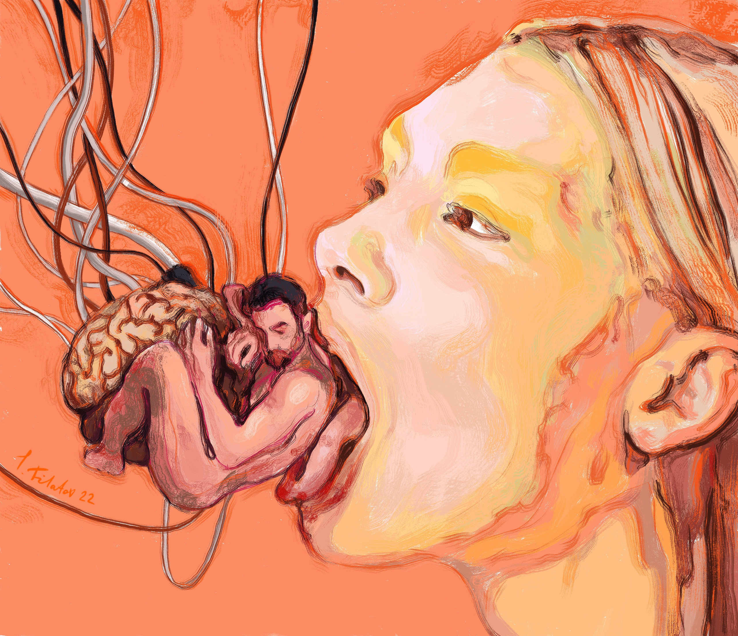 Series MIND GAME. Visual artist Ilia Filatov