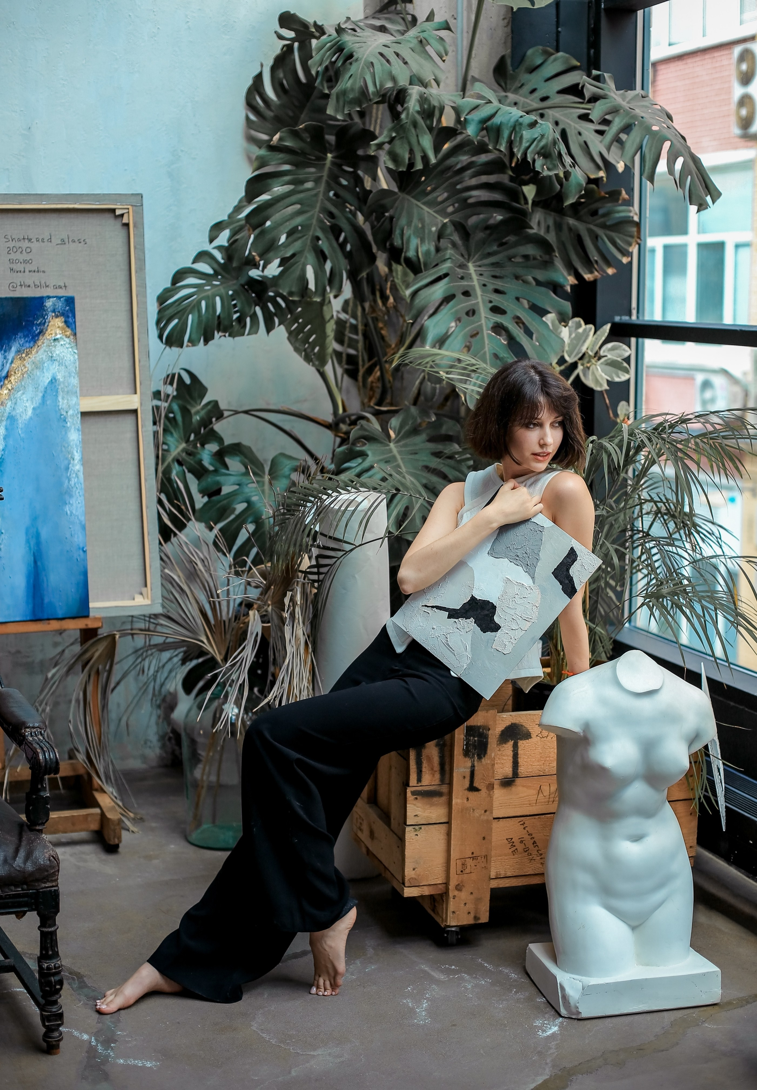 Бренд фотосессия для художника, декоратора. Профессиональный фотограф, фотохудожник, видеограф из Москвы