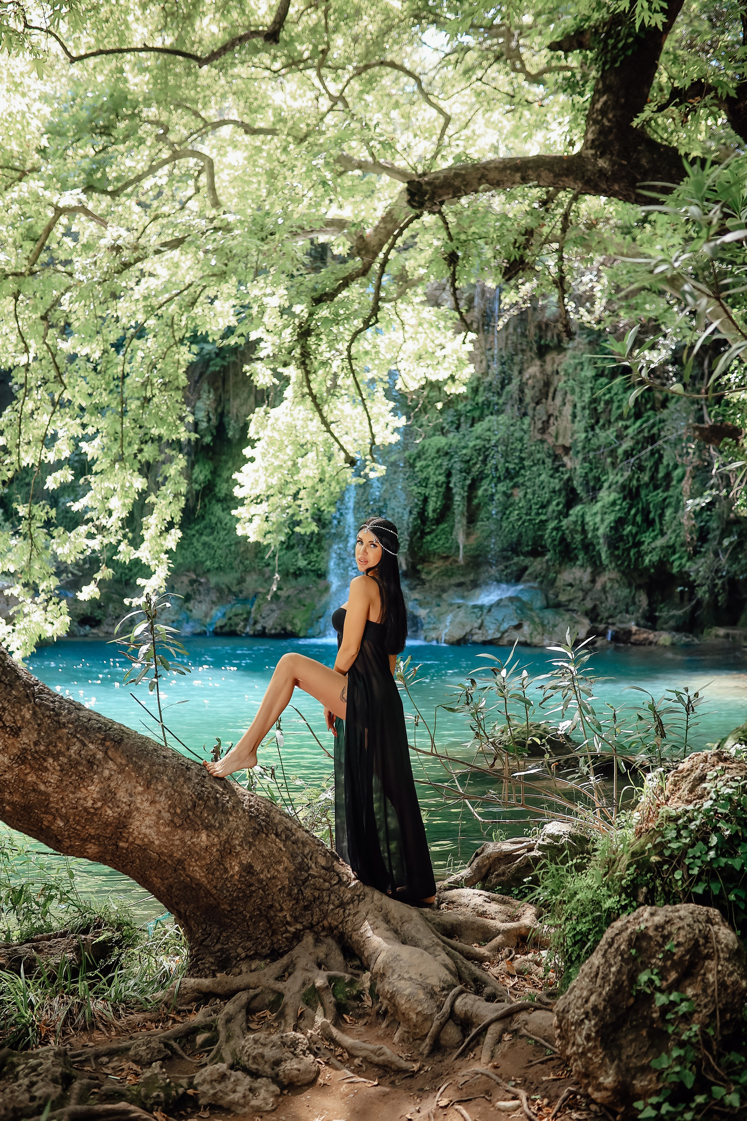 Photoshooting at Kurshunlu waterfall