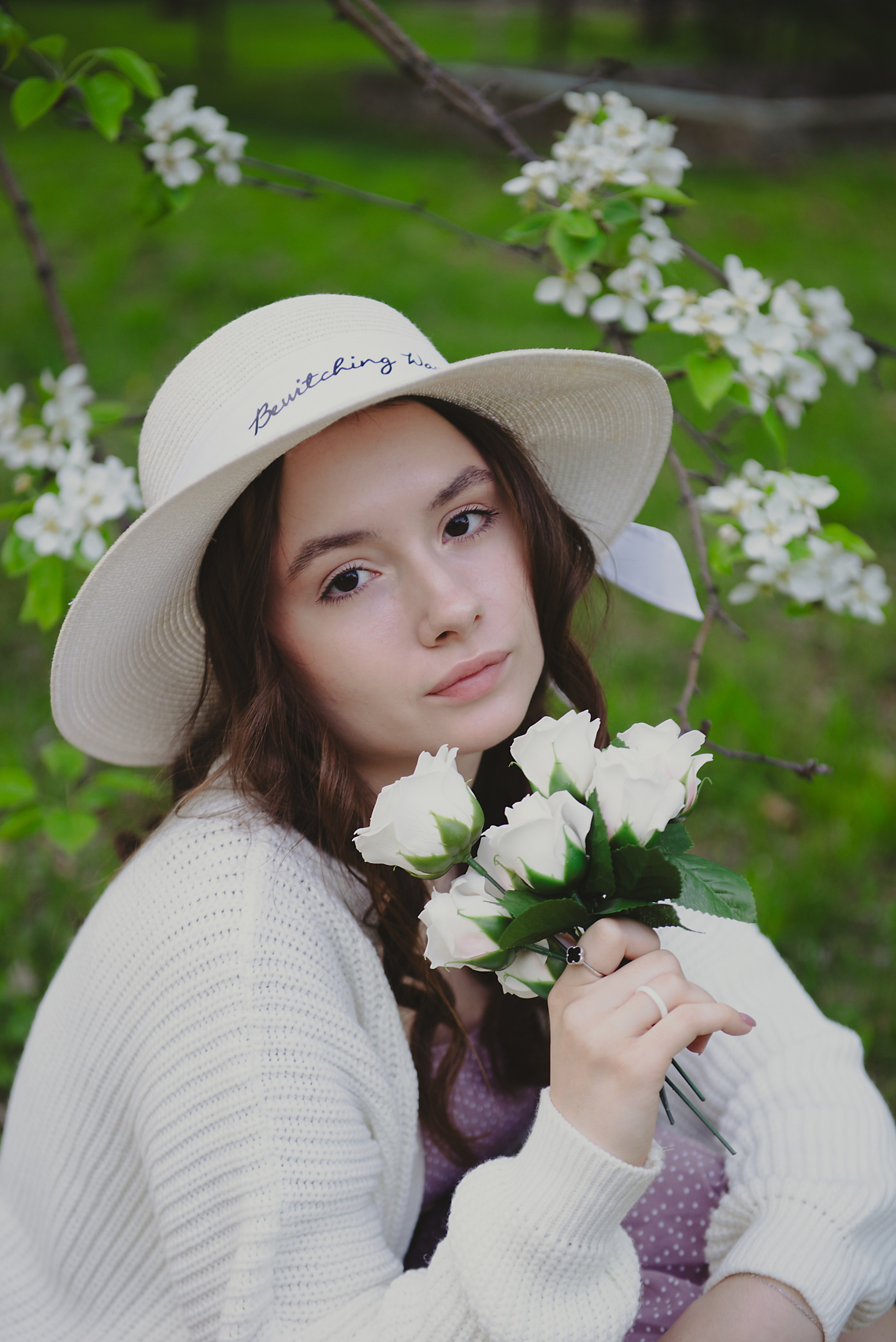 Прогулка в цветущих яблонях. Фотограф в Хабаровске