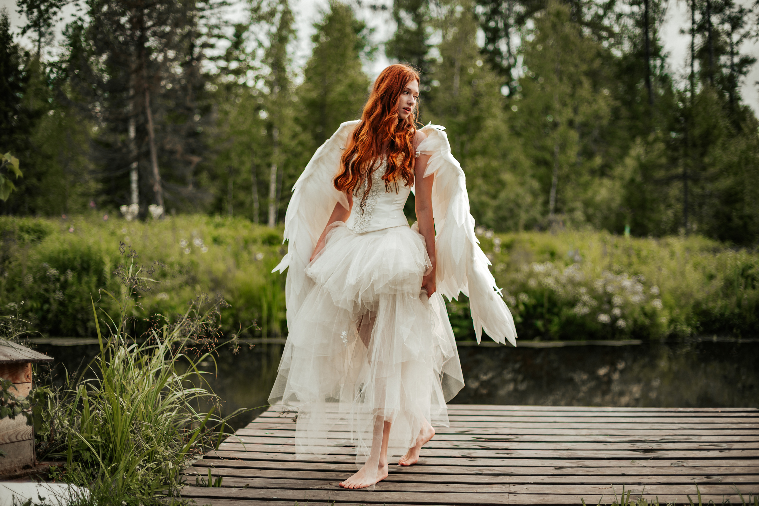 Съёмки на природе: доступны разные пакеты услуг и аренда платья. Фотограф Ирина Беляева в Томске