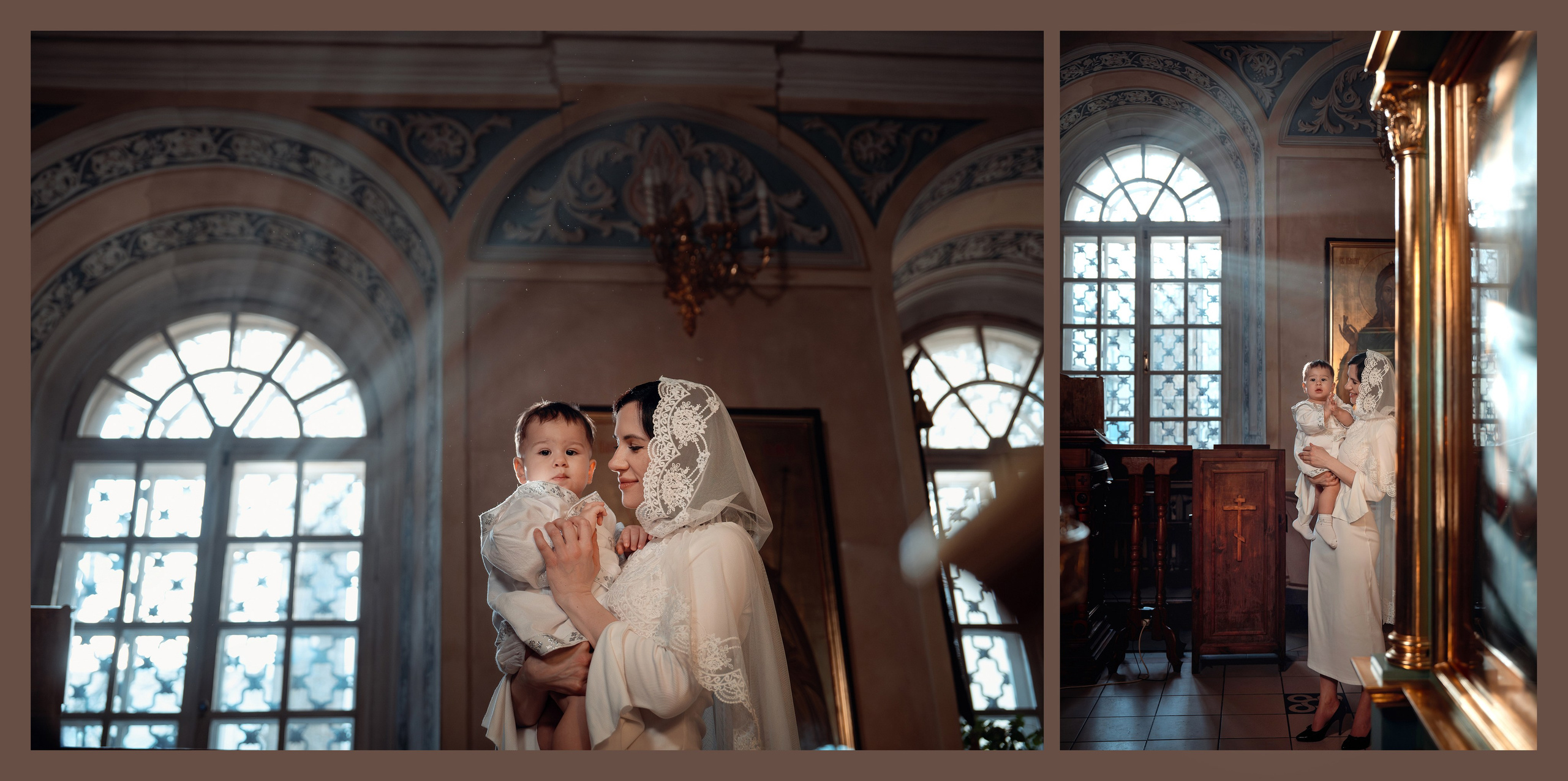 Крещение Трофима в Храме святителя Николая в Заяицком. Фото- и видеосъёмка крещения и венчания. Фотограф на крещение Москва