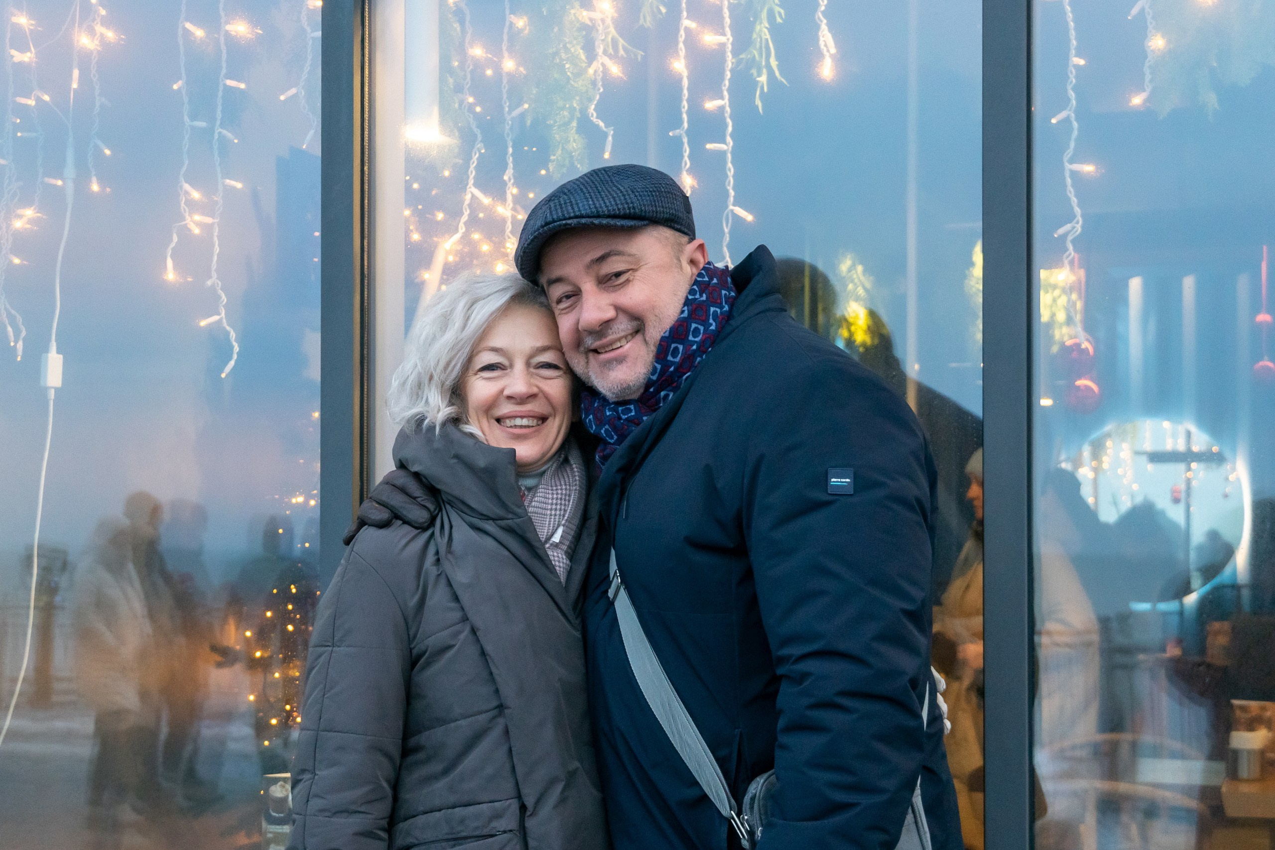 Двое в Новогоднем Зеленоградске. Фотограф Татьяна Рутковская Калининград