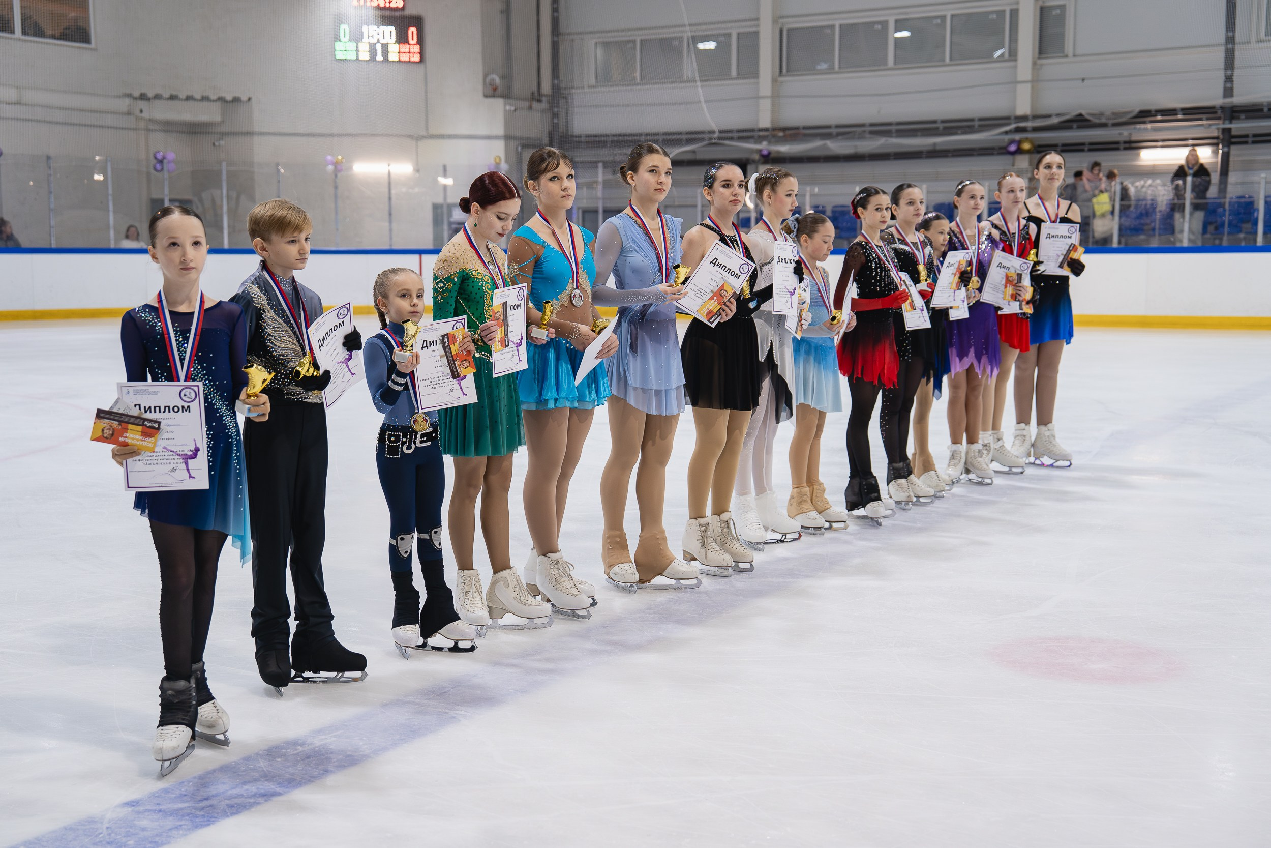 Репортаж соревнований по фигурному катанию. Фотомастерская Воробьевых