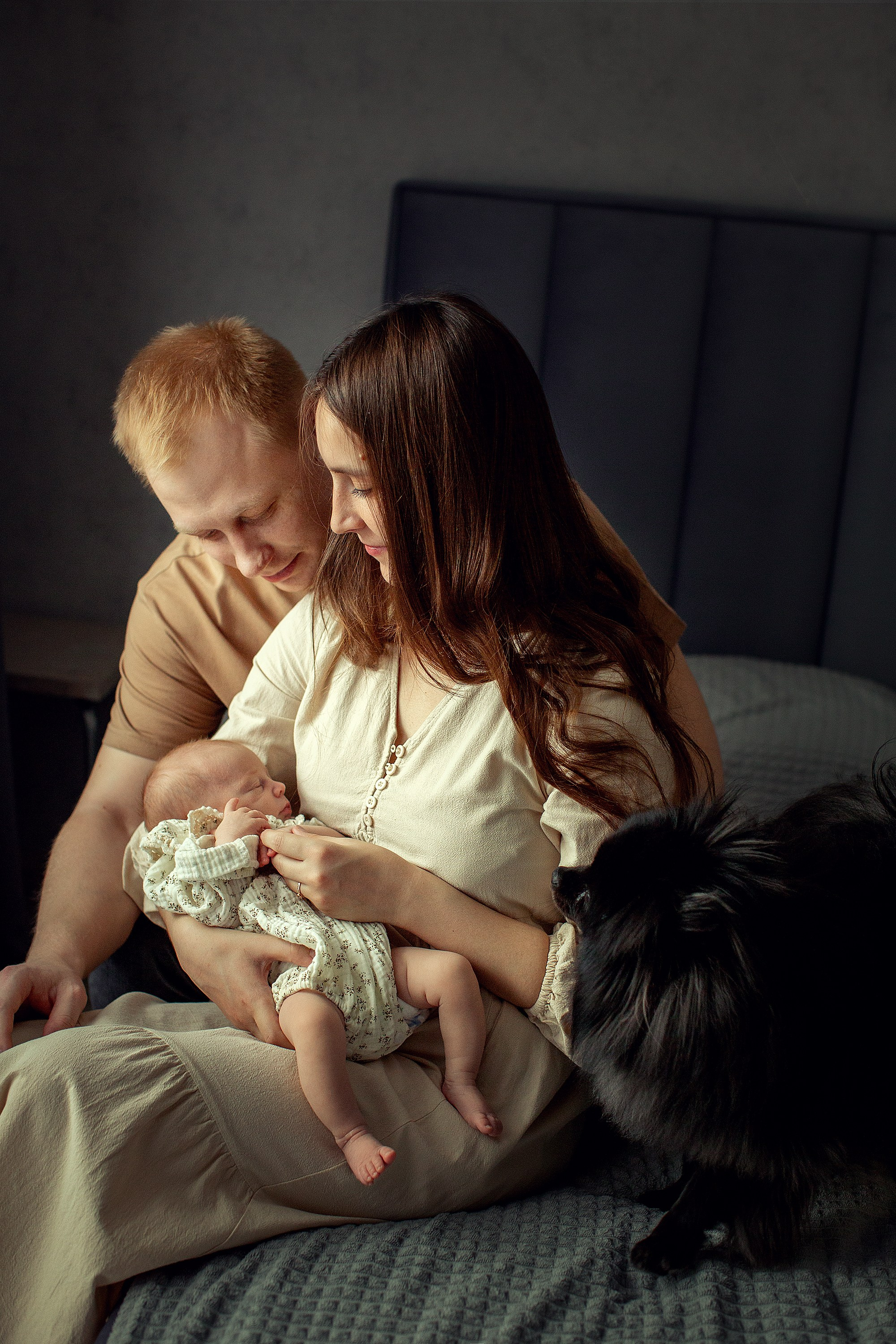 Домашняя Фотосессия с новорожденным. Tatyana Nadezhdina Family photographer