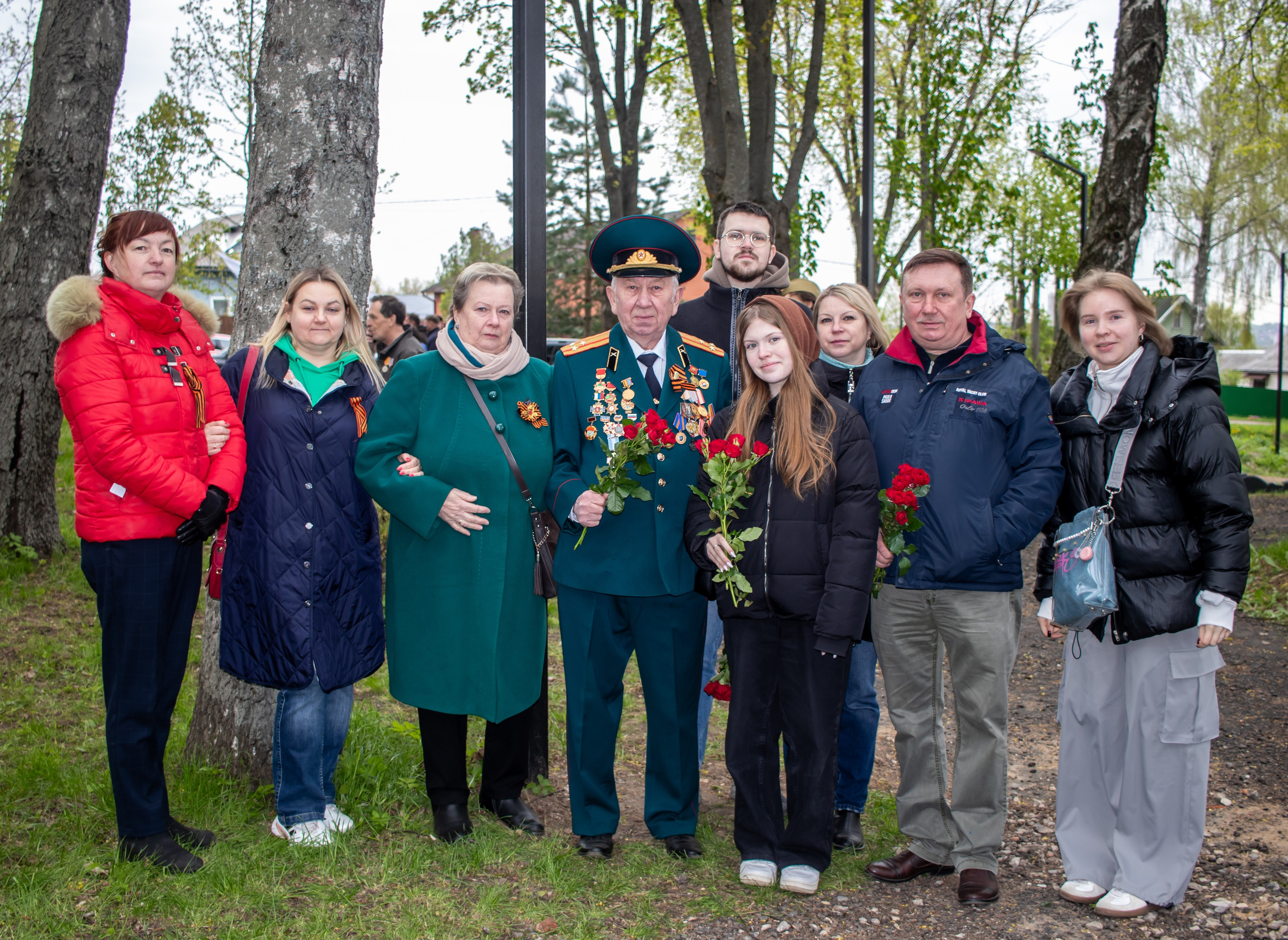 9 мая село Волдынское Дмитровский район торжественное мероприятие в честь дня победы