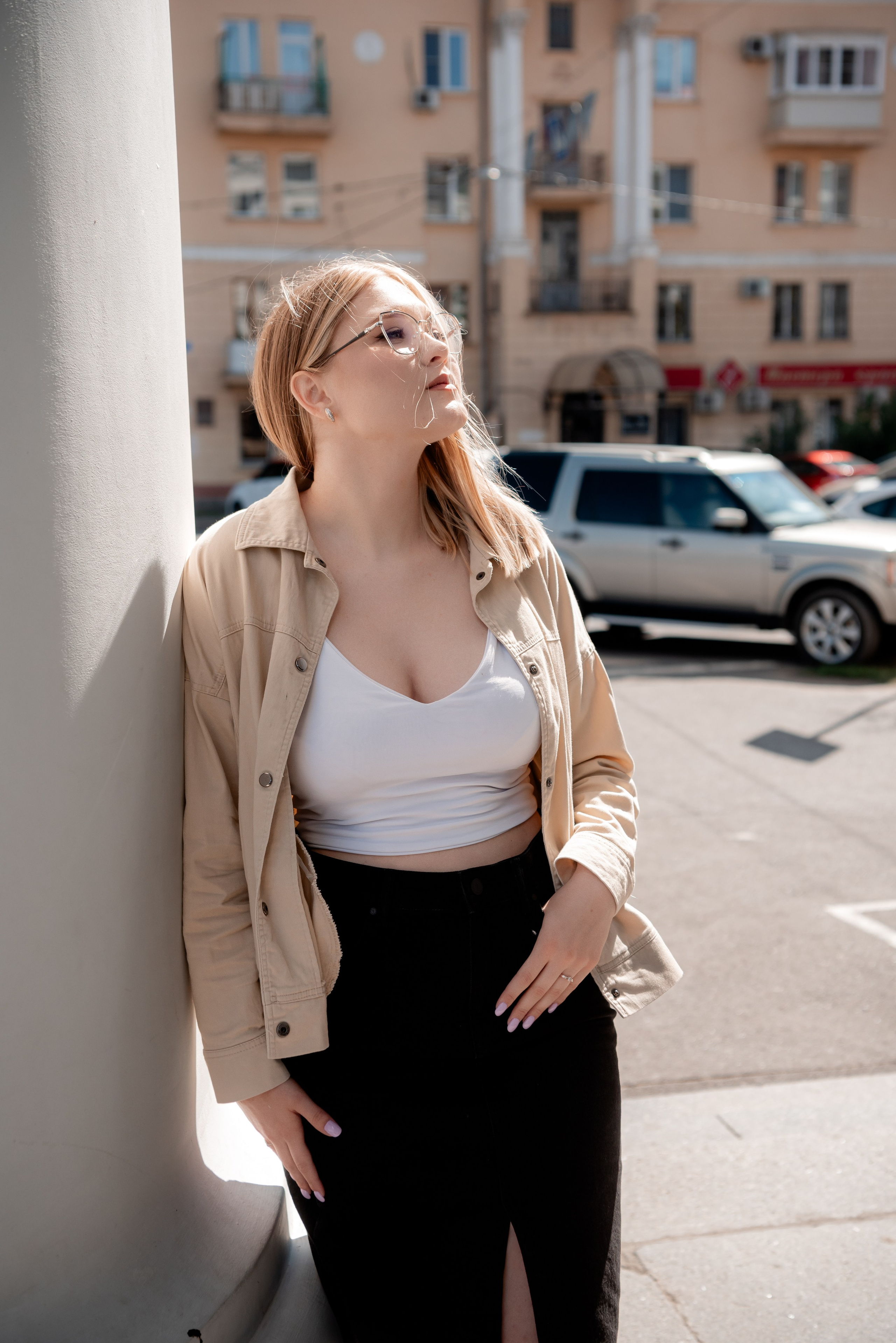 Прогулочная индивидуальная фотосессия в центре Волгограда для Наталии. Фотограф в Волгограде и Волжском Александр Горбань