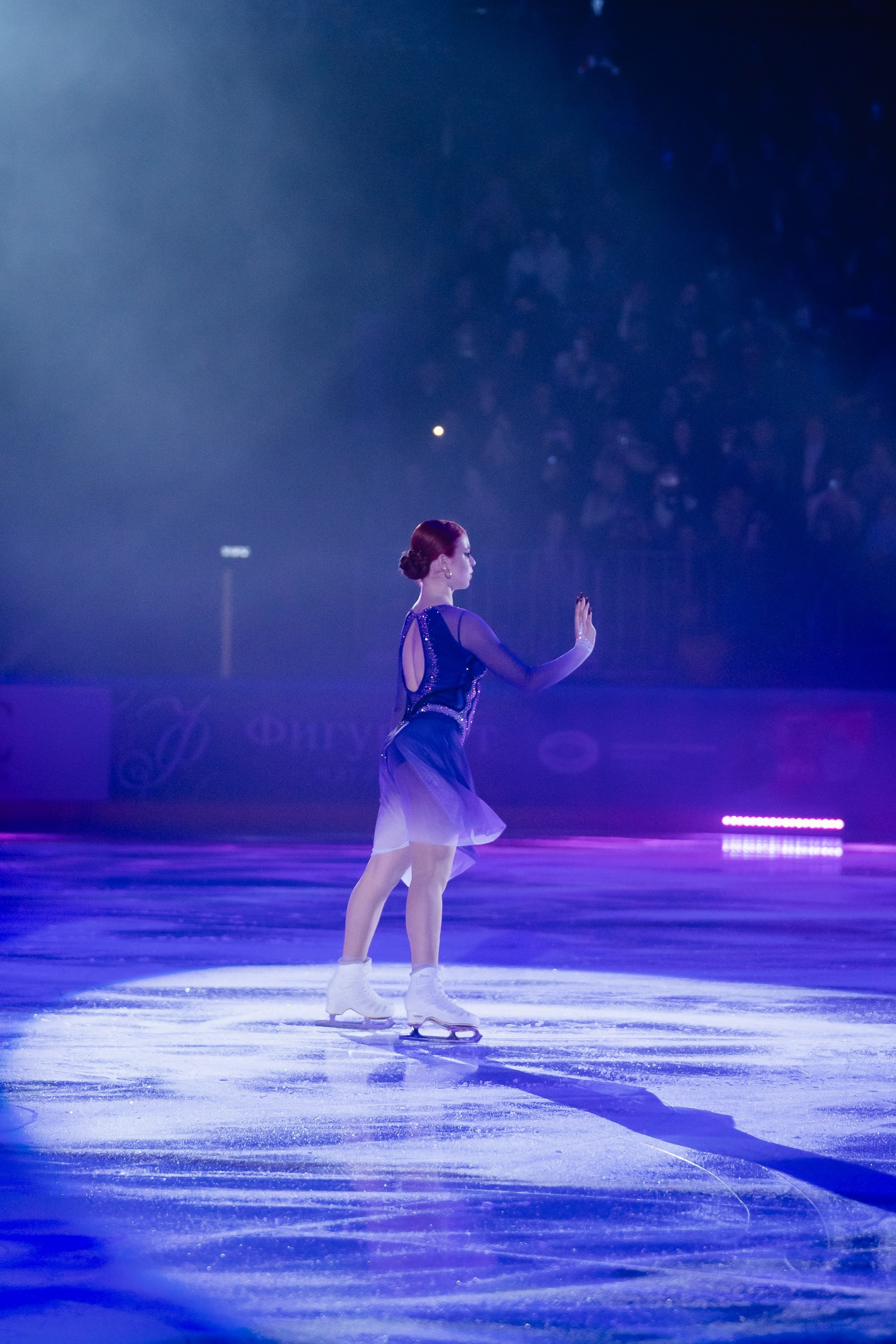 Шоу «Чемпионы на льду» в Новосибирске. Воробьева Ксения — Спортивный и танцевальный фотограф Новосибирск