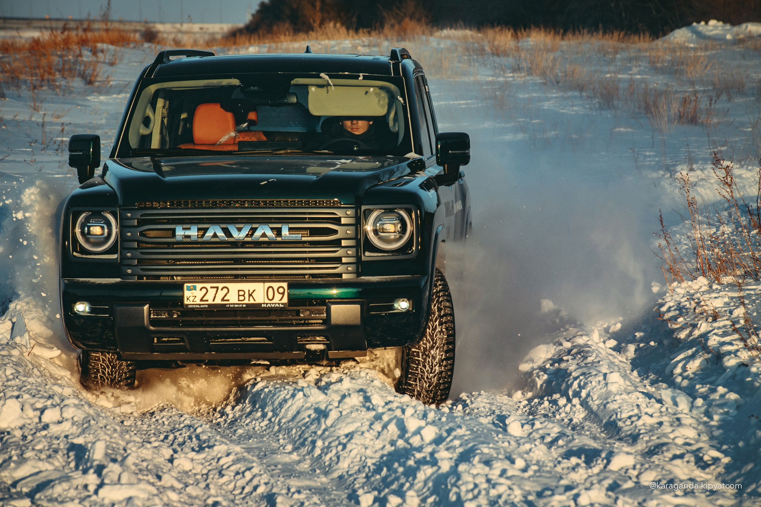 Зимний заезд на HAVAL H9. Кипятком Караганда
