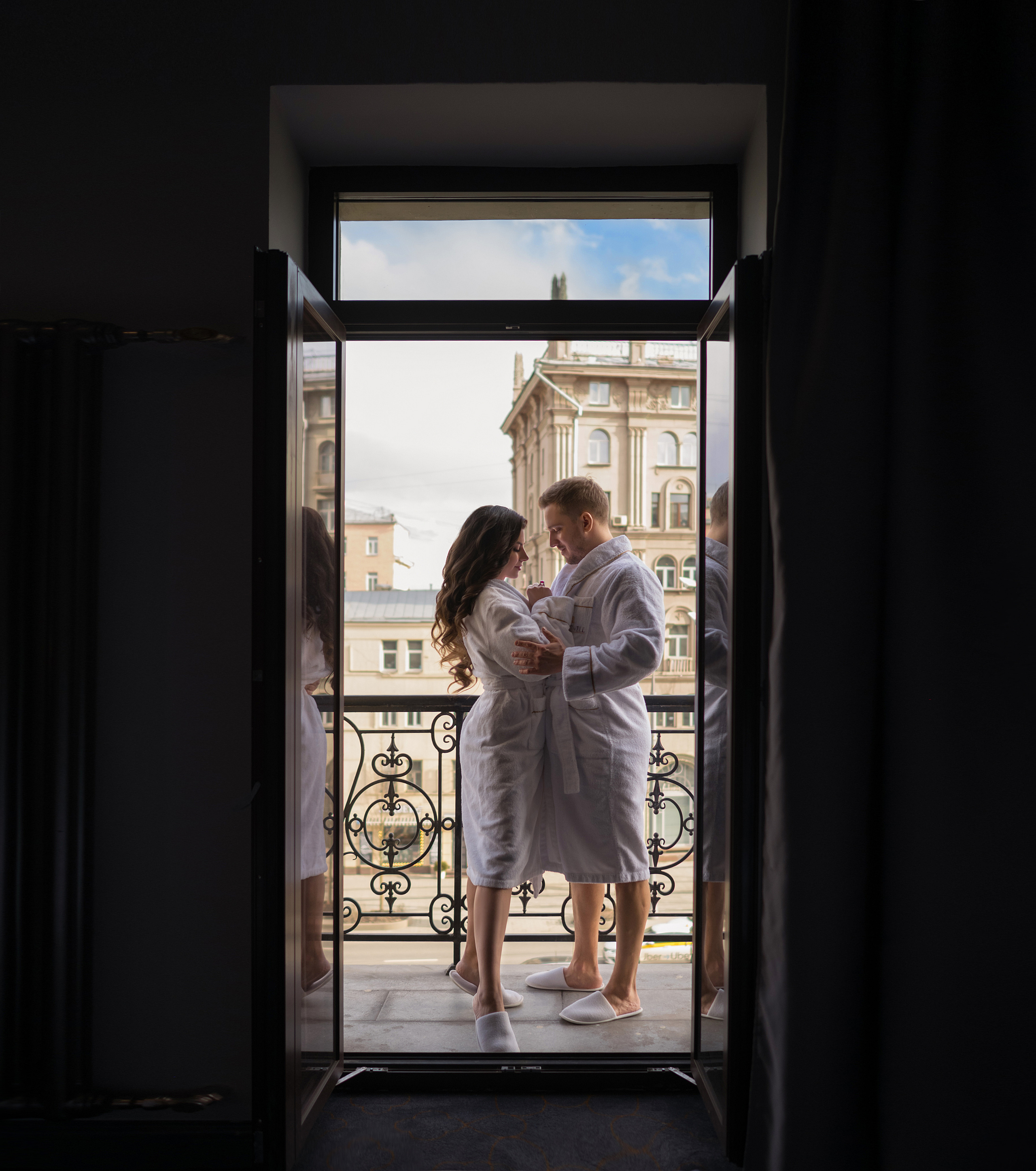 Фотодень в отеле с балконом. 22 и 23 апреля. Женский и семейный фотограф в Москве. Мария Апарина