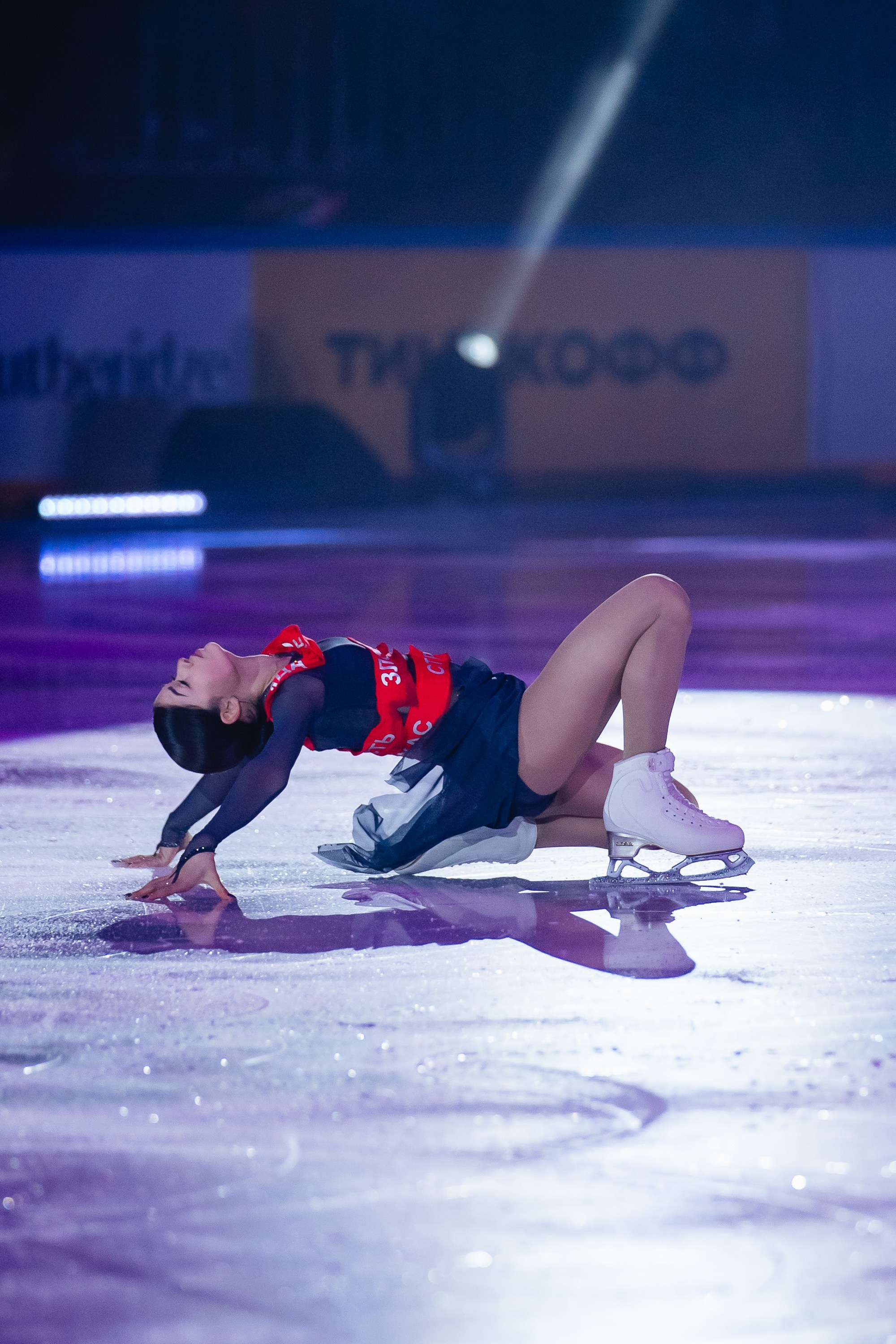 Шоу «Чемпионы на льду» в Новосибирске. Воробьева Ксения — Спортивный и танцевальный фотограф Новосибирск