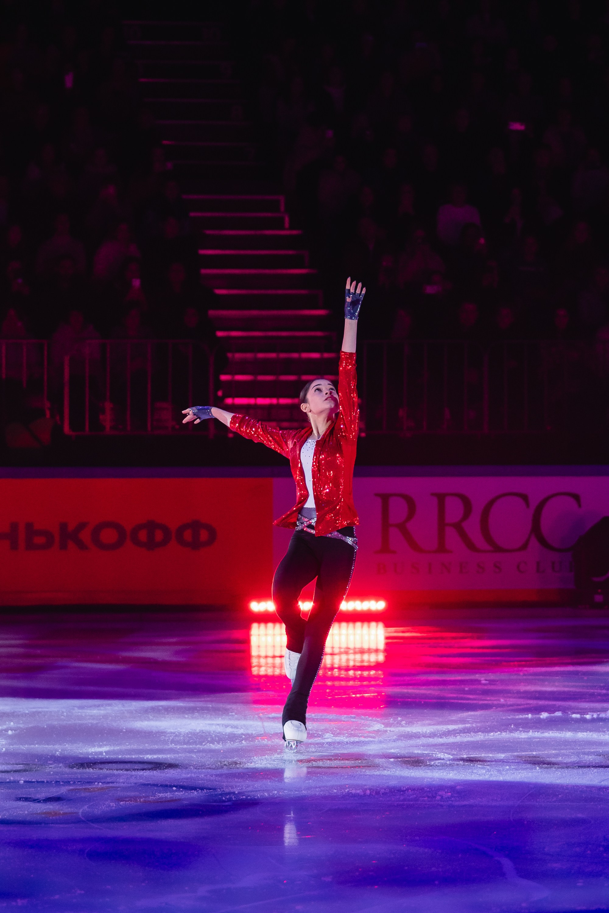 Шоу «Чемпионы на льду» в Новосибирске. Воробьева Ксения — Спортивный и танцевальный фотограф Новосибирск