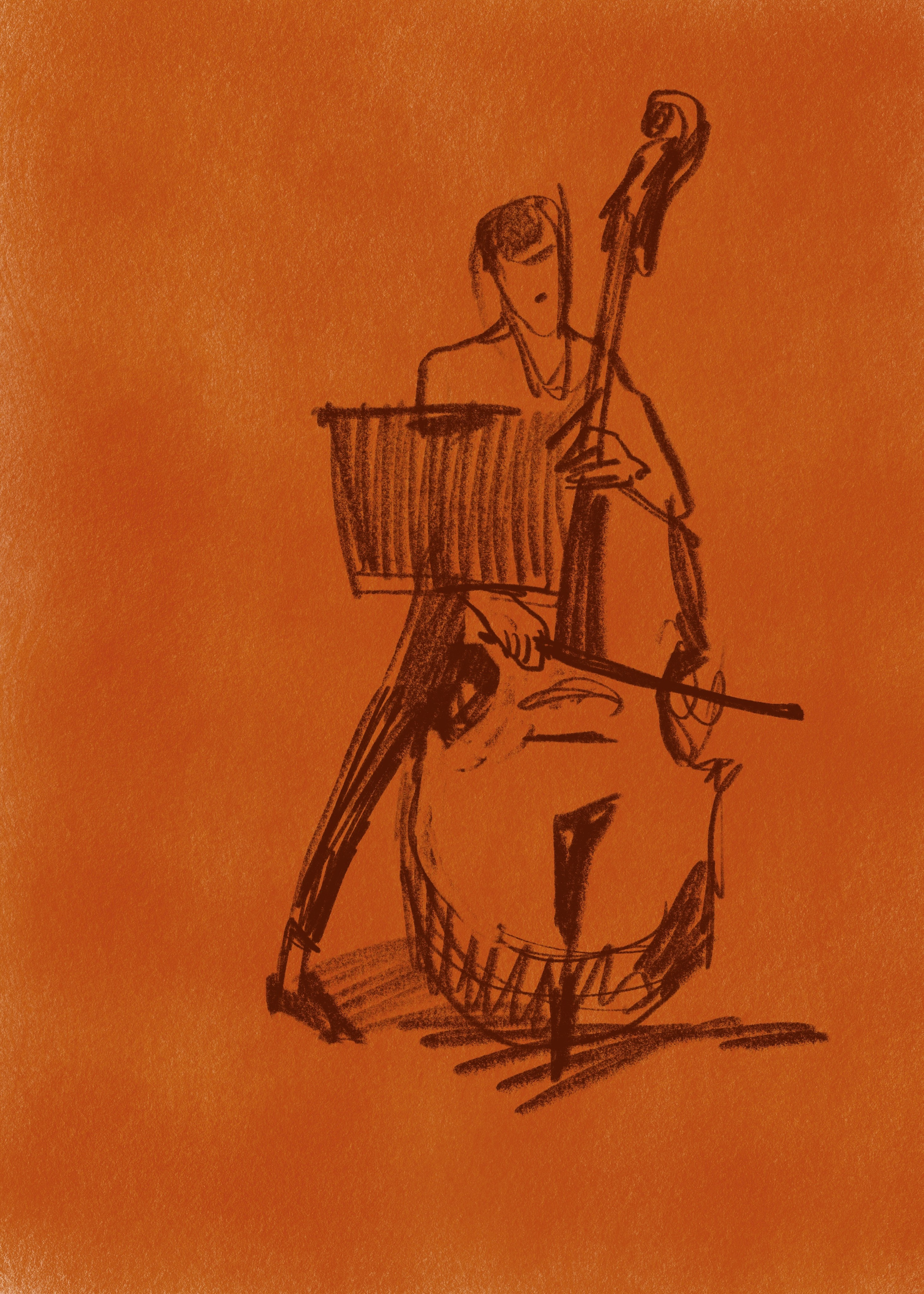 ОКОЛО МУЗЫКИ. Artist Anna Khopta. Oil and Acrylic Paintings. Moscow